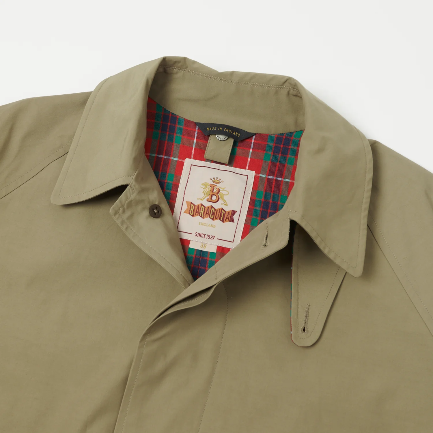 Baracuta G12 'Baracuta Cloth' Coat - Tan - Image 3