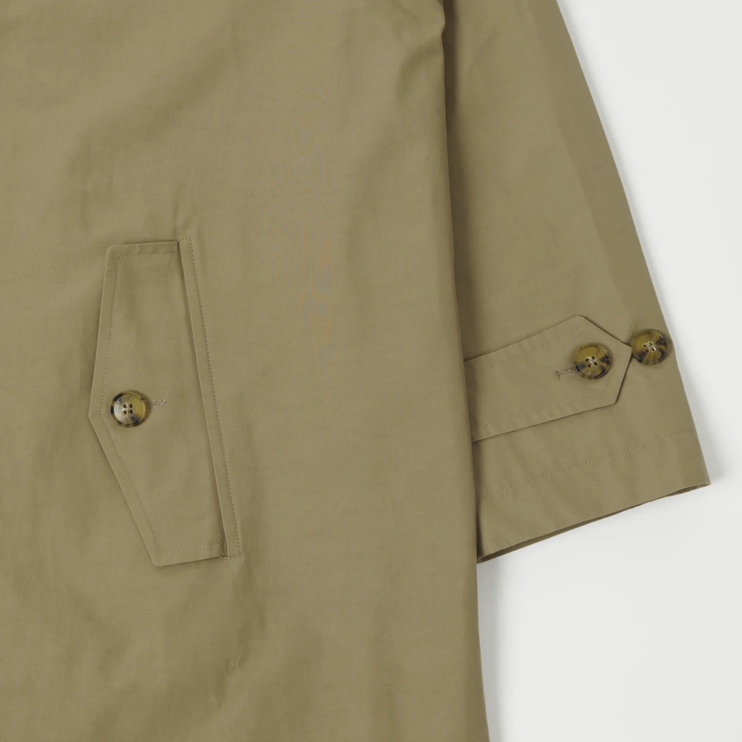 Baracuta G12 'Baracuta Cloth' Coat - Tan - Image 5