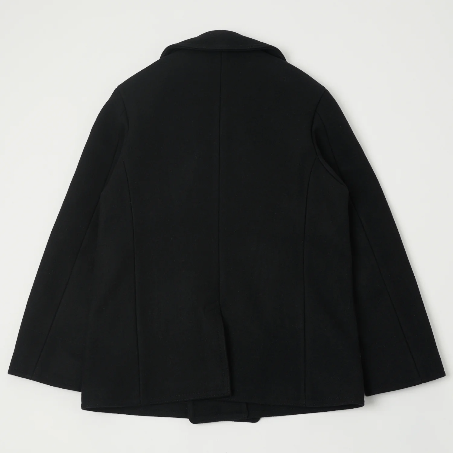 Buzz Rickson x William Gibson U.S. Navy Pea Coat - Black - Image 6
