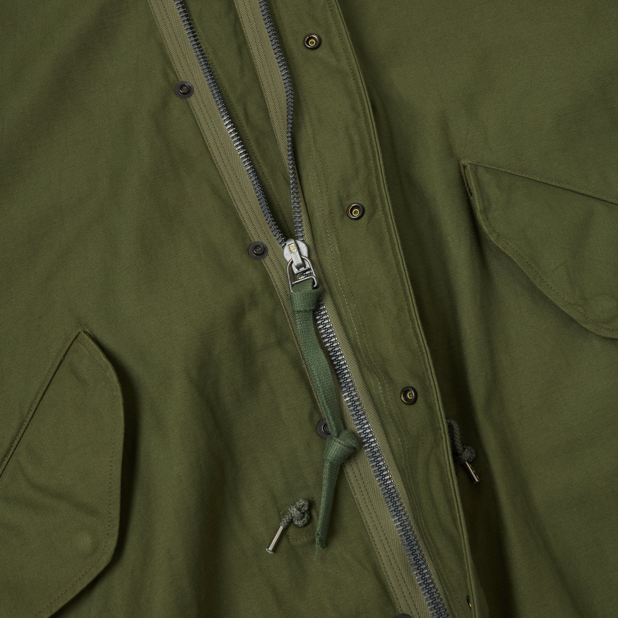 Buzz Rickson's U.S. Army M-51 Fishtail Parka - Olive Drab - Image 7
