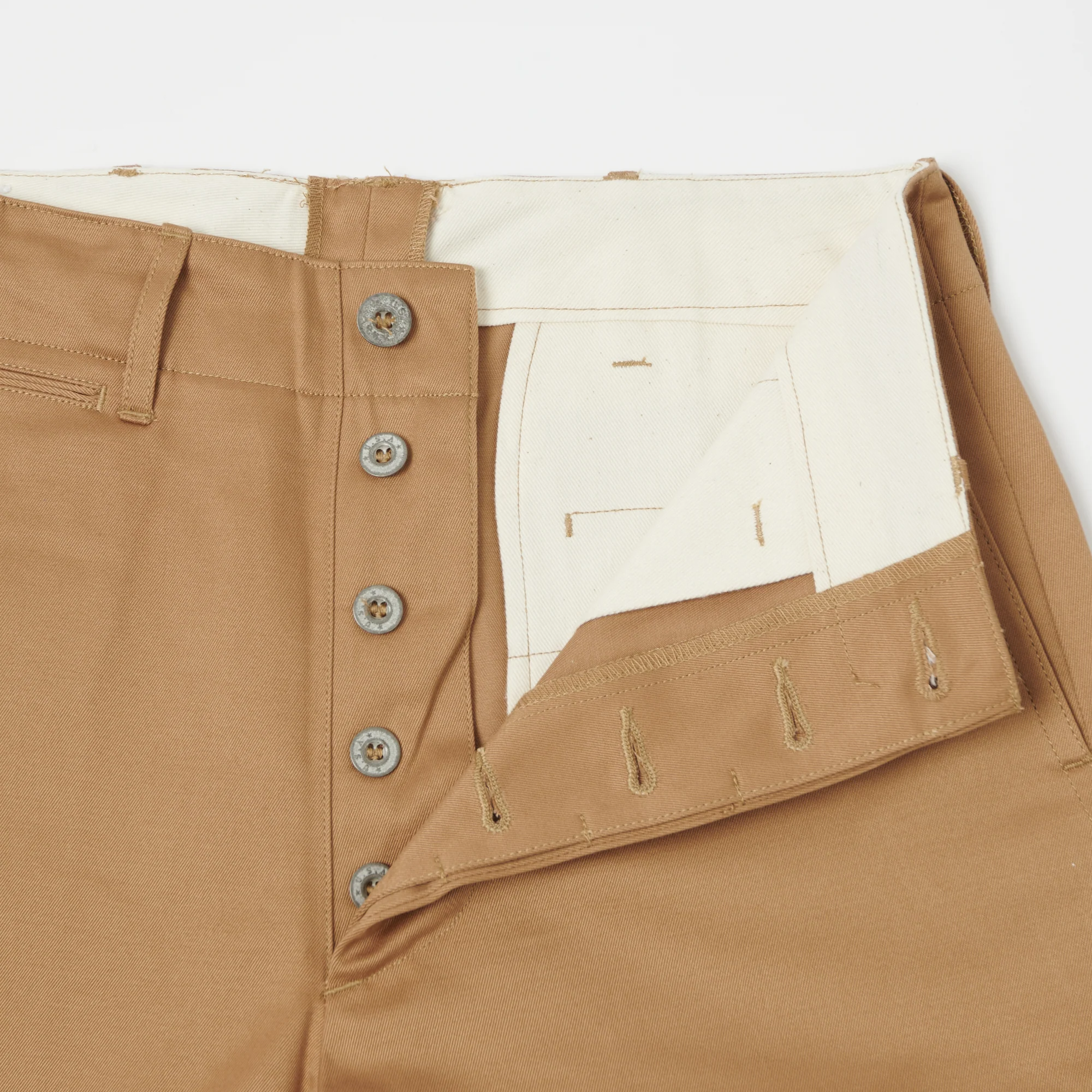Buzz Rickson's 'Early Model' 1945 Chino - Camel - Image 3
