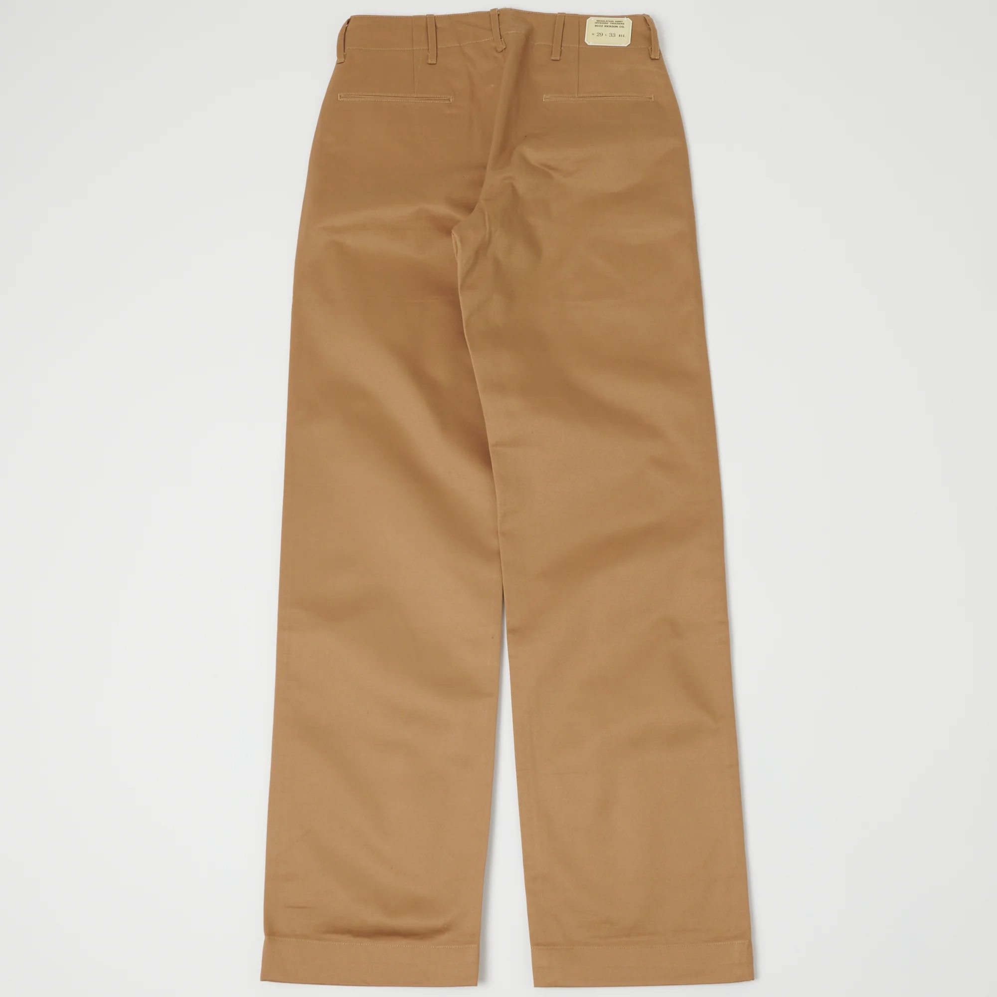 Buzz Rickson's 'Early Model' 1945 Chino - Camel - Image 4