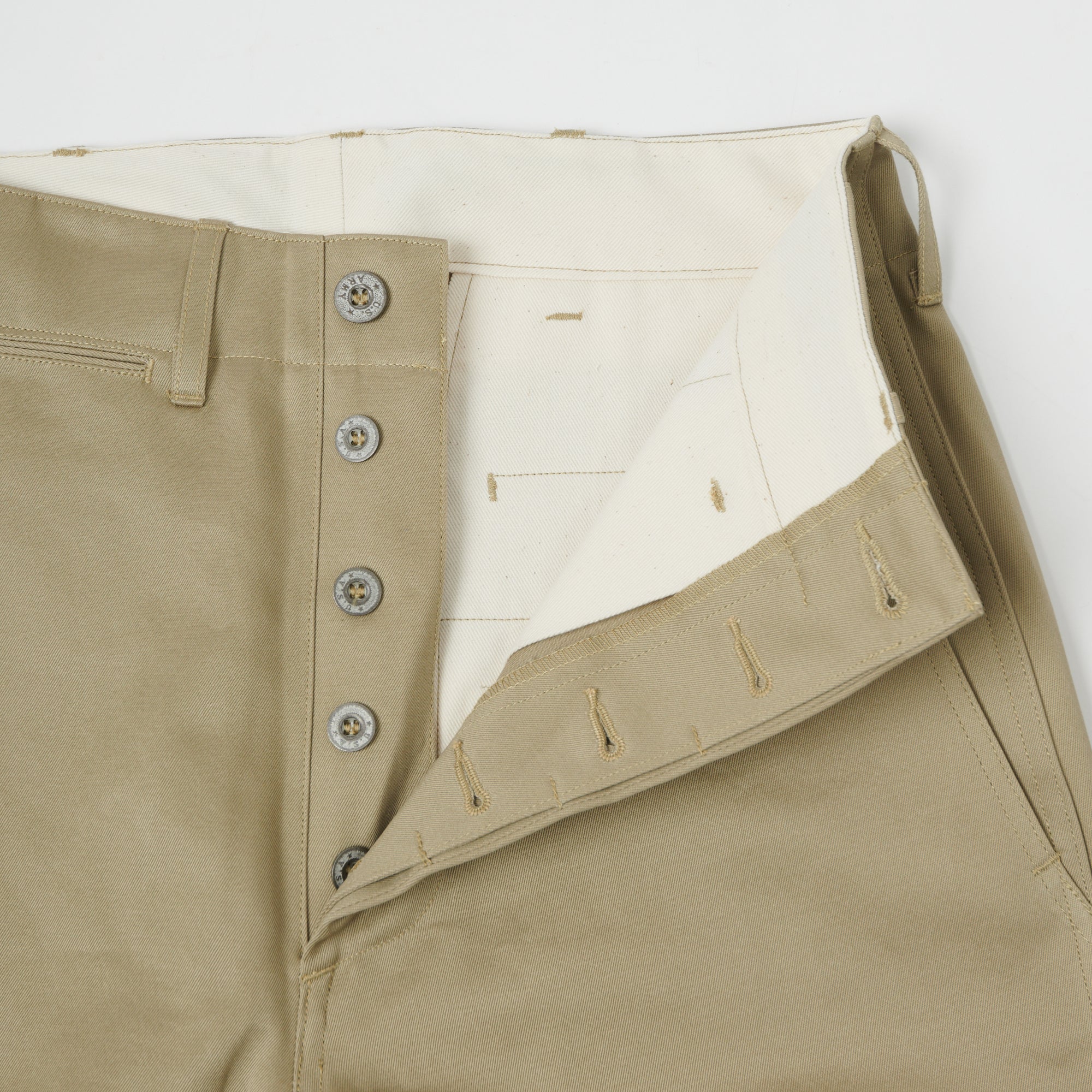 Buzz Rickson's 'Early Model' 1942 Chino - Khaki - Image 3