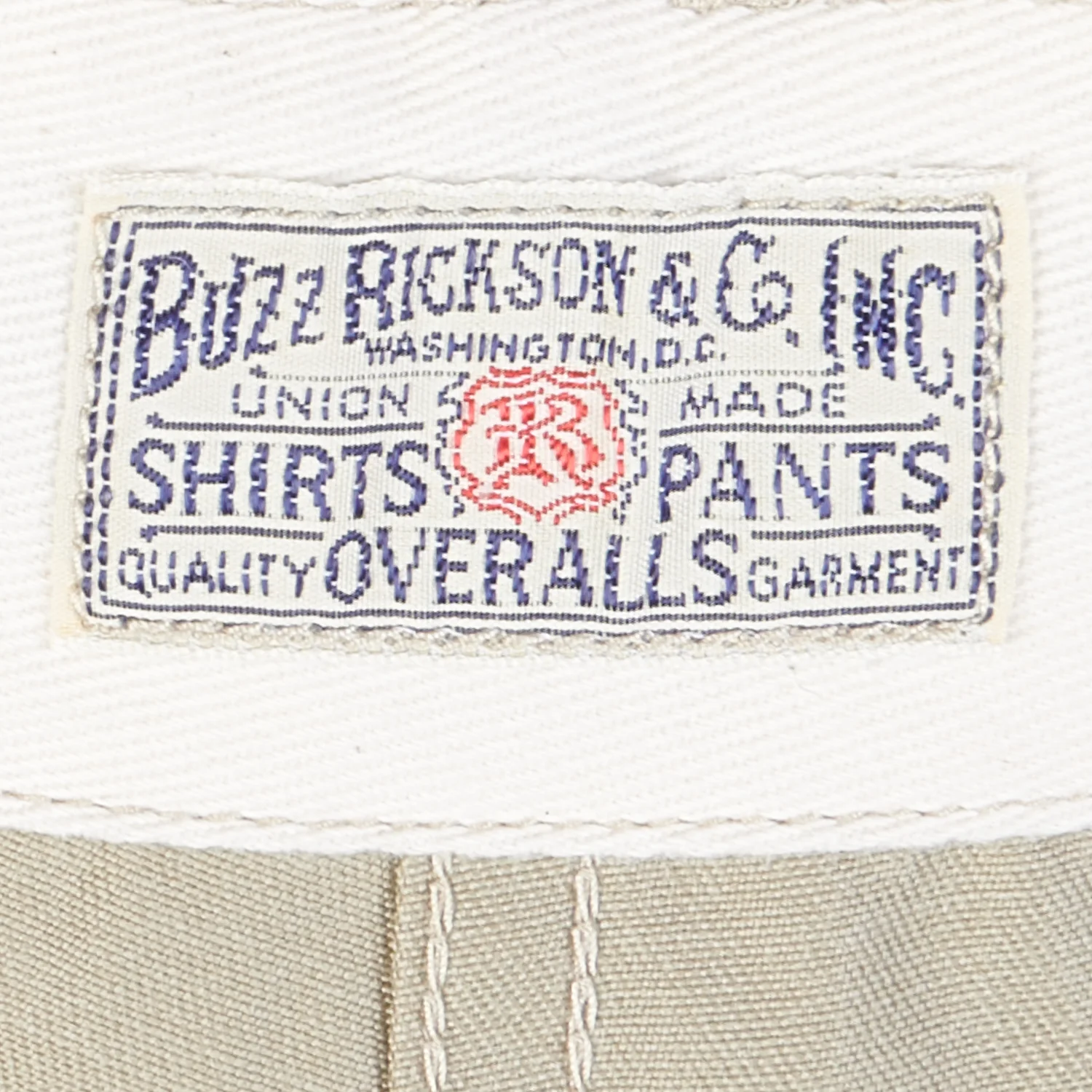 Buzz Rickson's Original-Spec. Chino - Khaki - Image 7