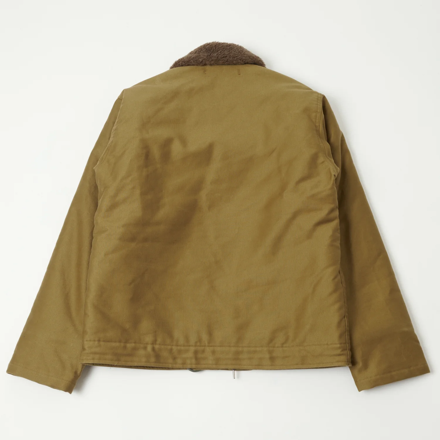 Buzz Rickson's U.S. Navy N-1 Deck Jacket - Khaki Demotex - Image 6