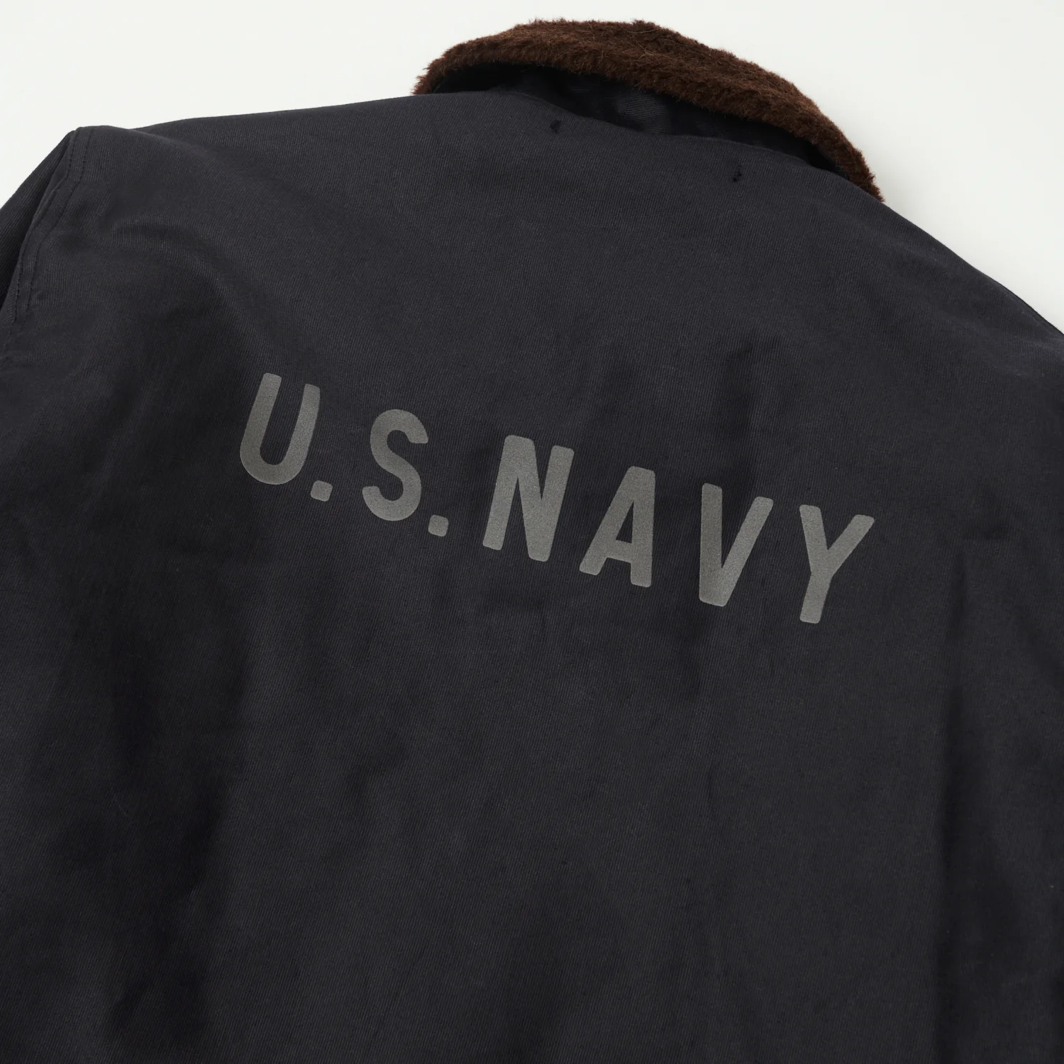 Buzz Rickson's U.S. Navy N-1 Deck Jacket - Navy Demotex - Image 3