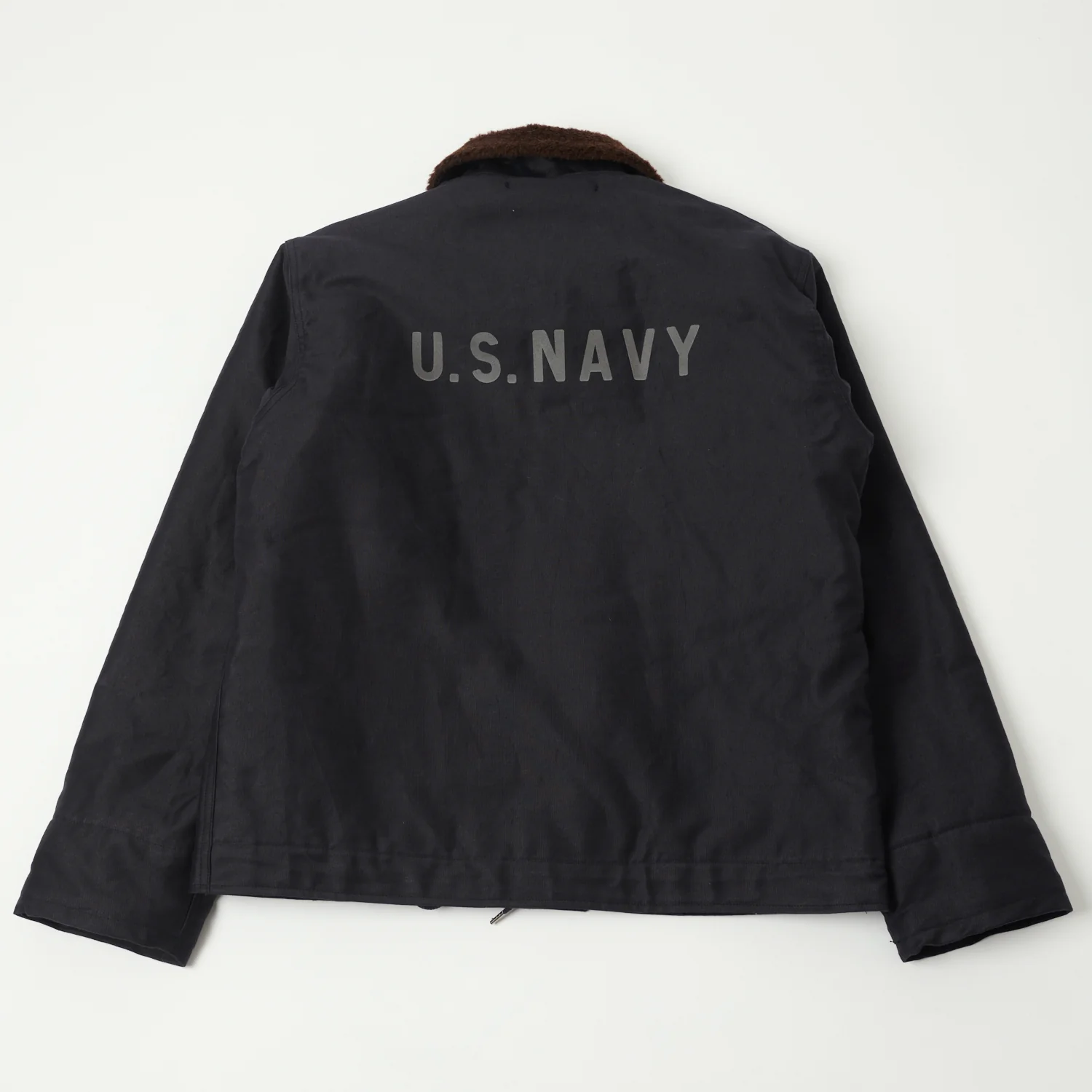 Buzz Rickson's U.S. Navy N-1 Deck Jacket - Navy Demotex - Image 6