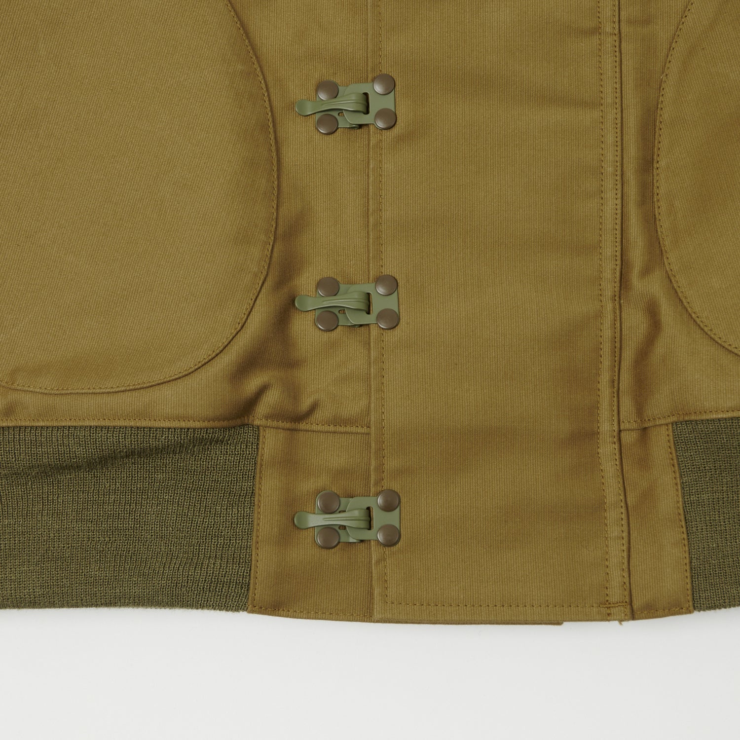Buzz Rickson's U.S. Navy Hook Deck Jacket - Khaki - Image 3