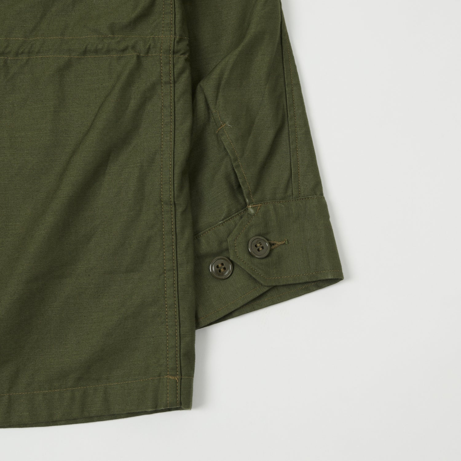 Buzz Rickson's Wind Resistant Field Jacket - Olive Drab - Image 6