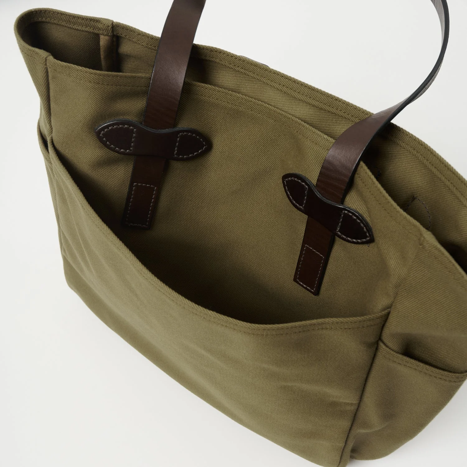 Filson Rugged Twill Tote Bag - Sepia - Image 3