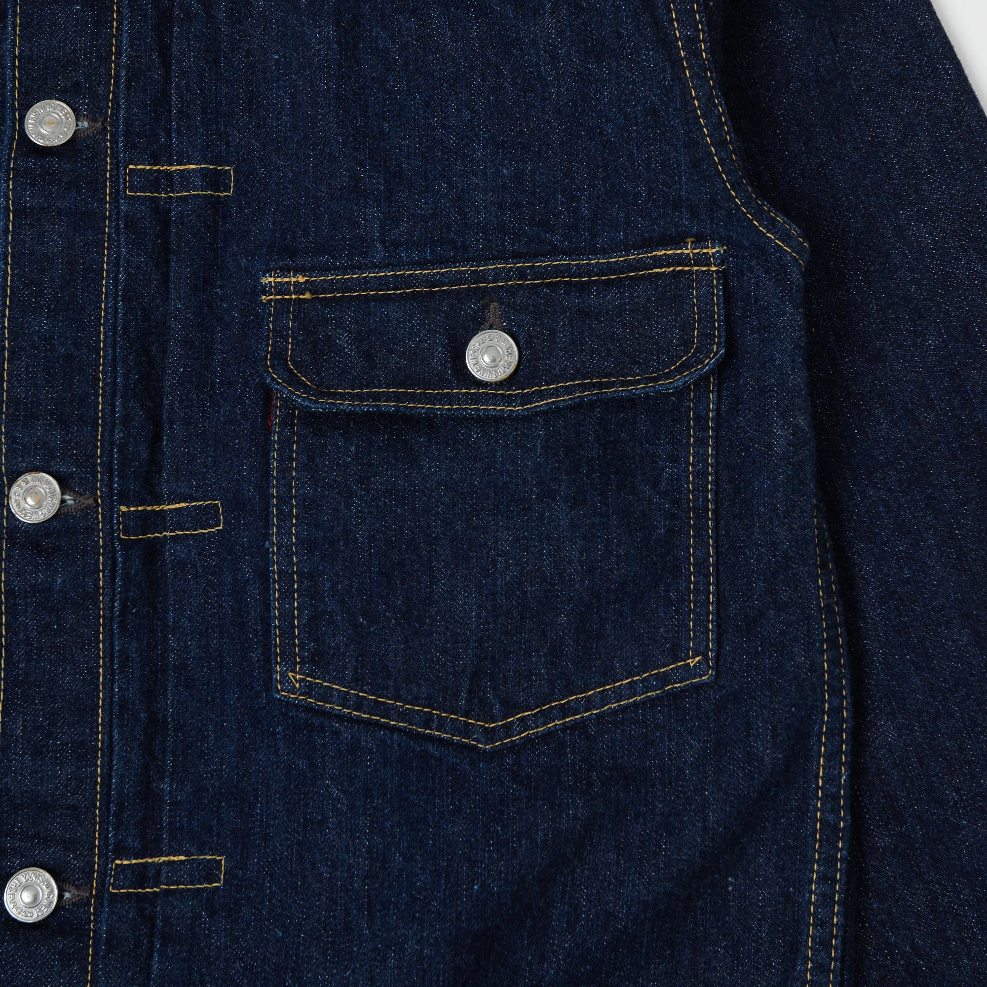 Freewheelers & Co The Vanishing West 506XX Type-I Denim Jacket - One Wash - Image 5