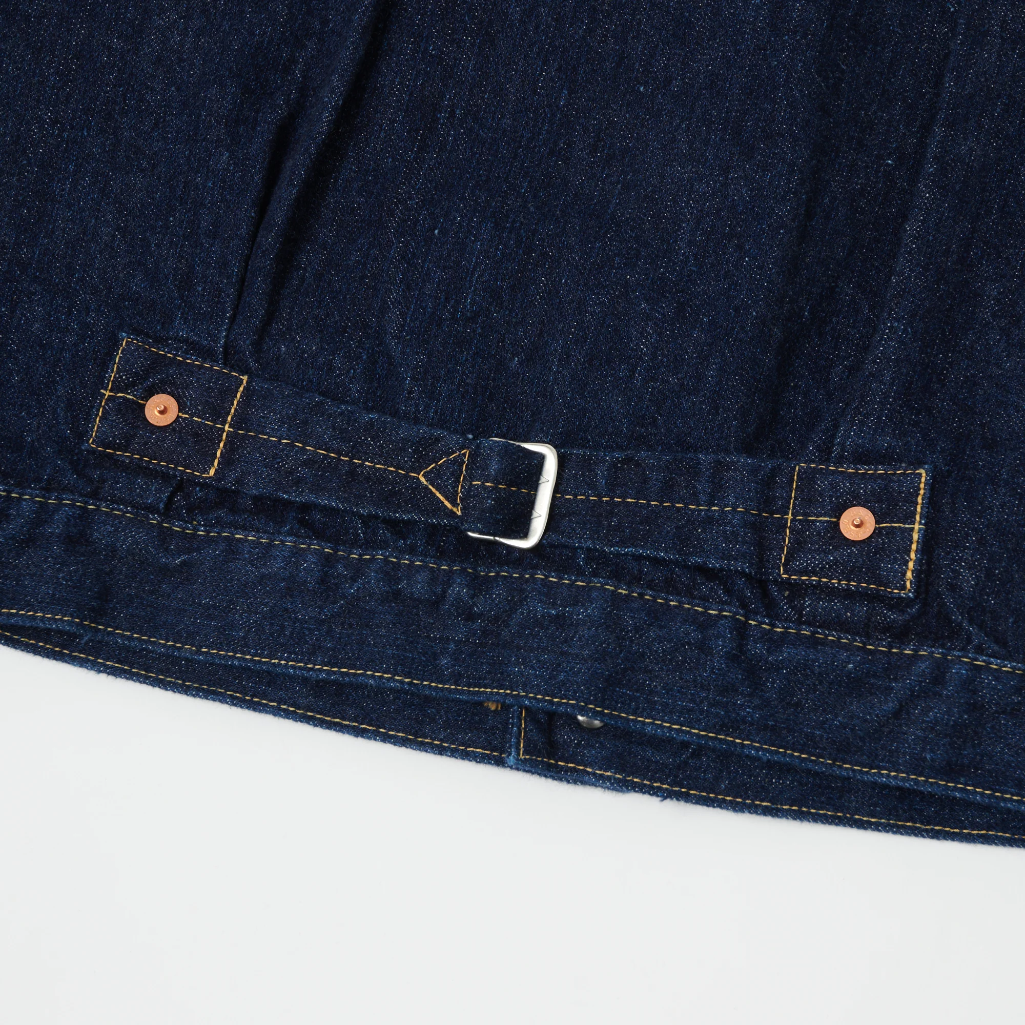 Freewheelers & Co The Vanishing West 506XX Type-I Denim Jacket - One Wash - Image 6