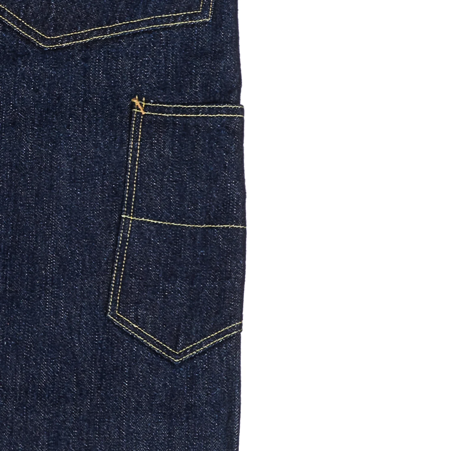 Freewheelers & Co Union Special Overalls 'Bake Head' 14oz Denim Overall - Rinsed - Image 10