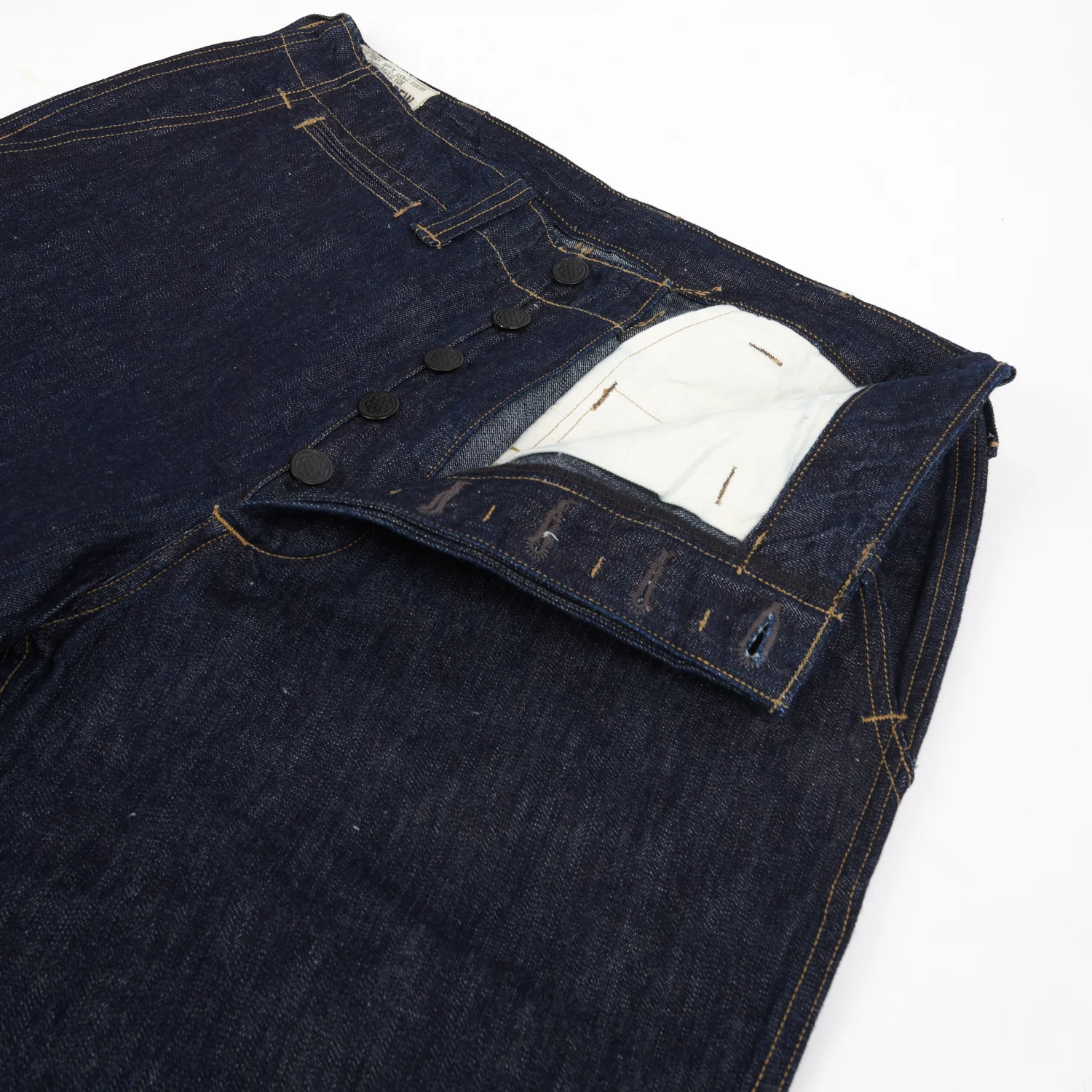 Freewheelers & Co USMC M-1942 9.5oz Regular Straight Denim Trouser - One Wash - Image 3