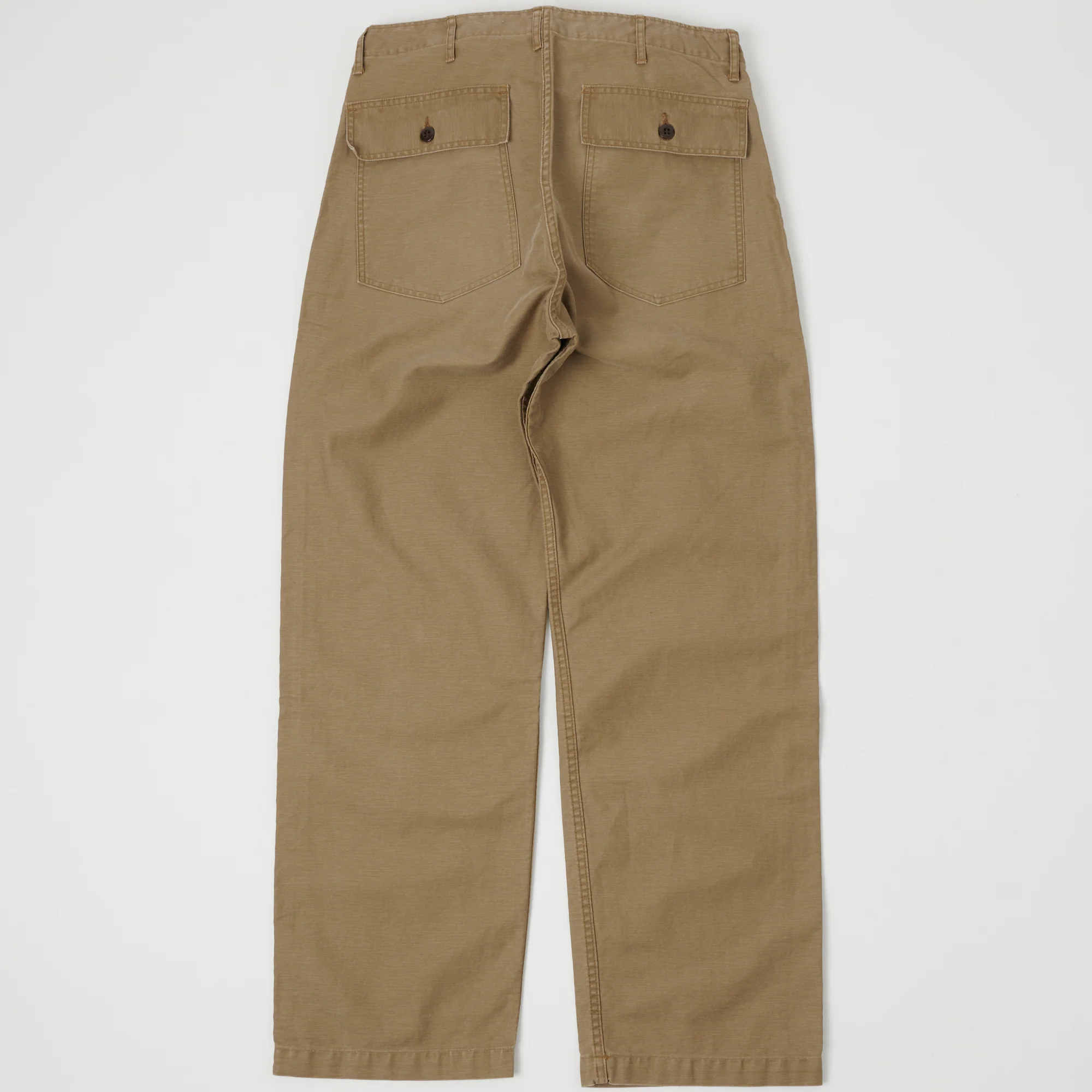 FULLCOUNT 1217 OG107 Utility Trouser - Beige - Image 3
