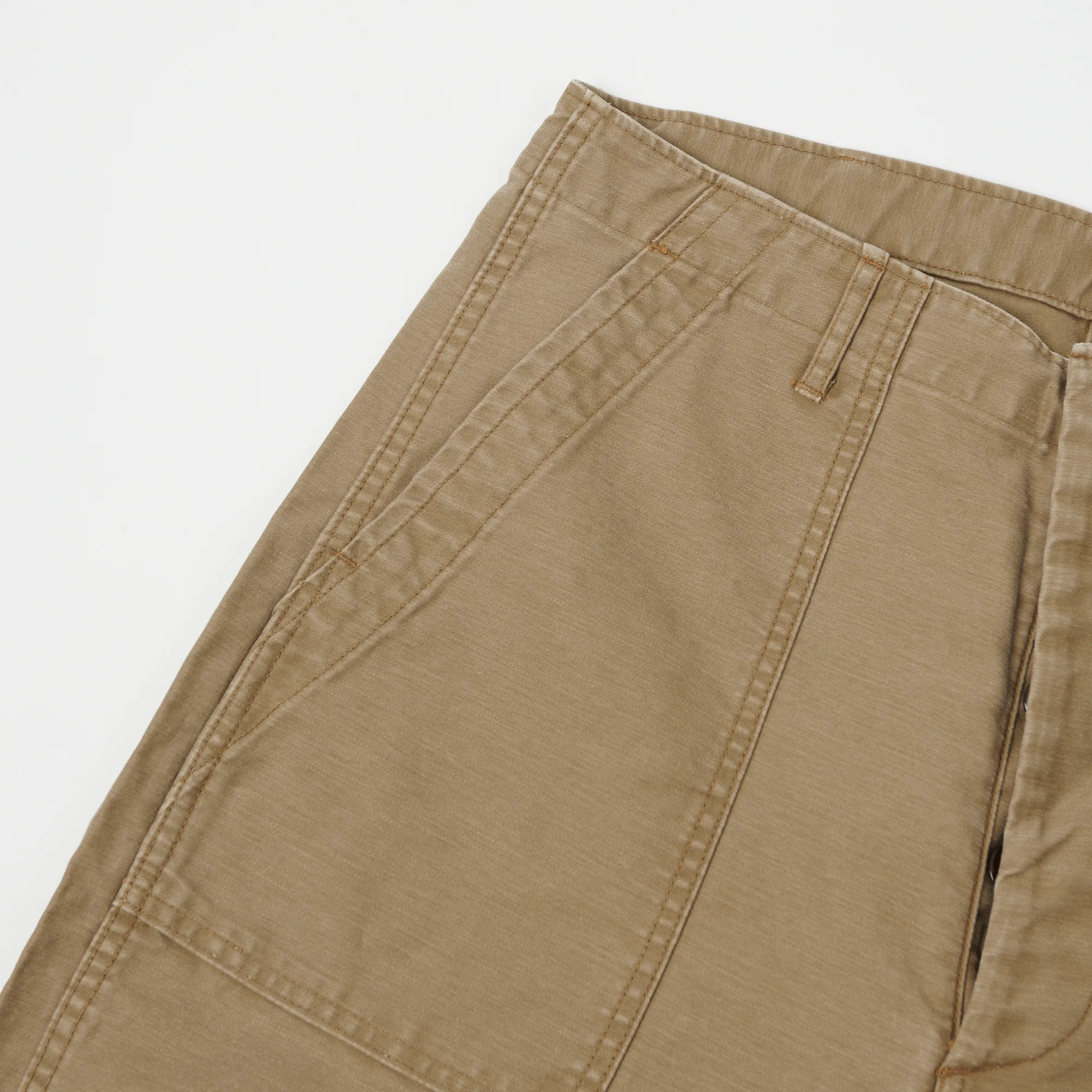 FULLCOUNT 1217 OG107 Utility Trouser - Beige - Image 5