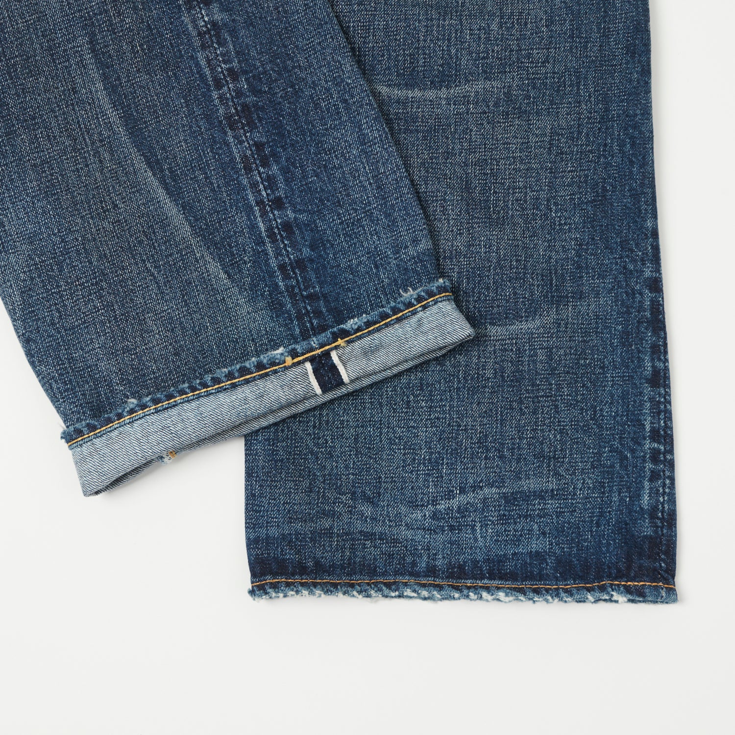 FULLCOUNT 0105XX 15.5oz Wide Straight Jean - 'Fear of the Dark' Wash - Image 3