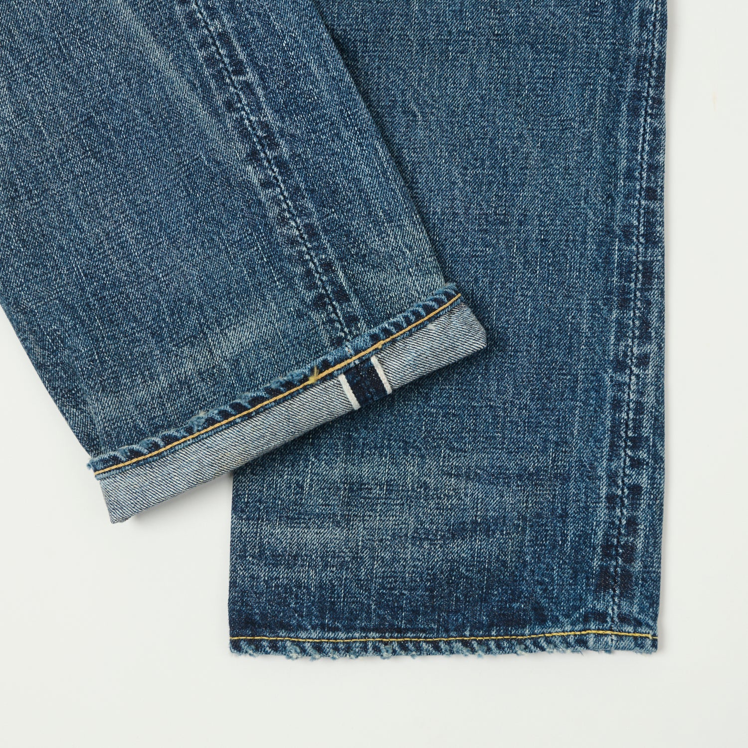 FULLCOUNT 1108XX 15.5oz Regular Straight Jean - 'Fear of the Dark' Wash - Image 3