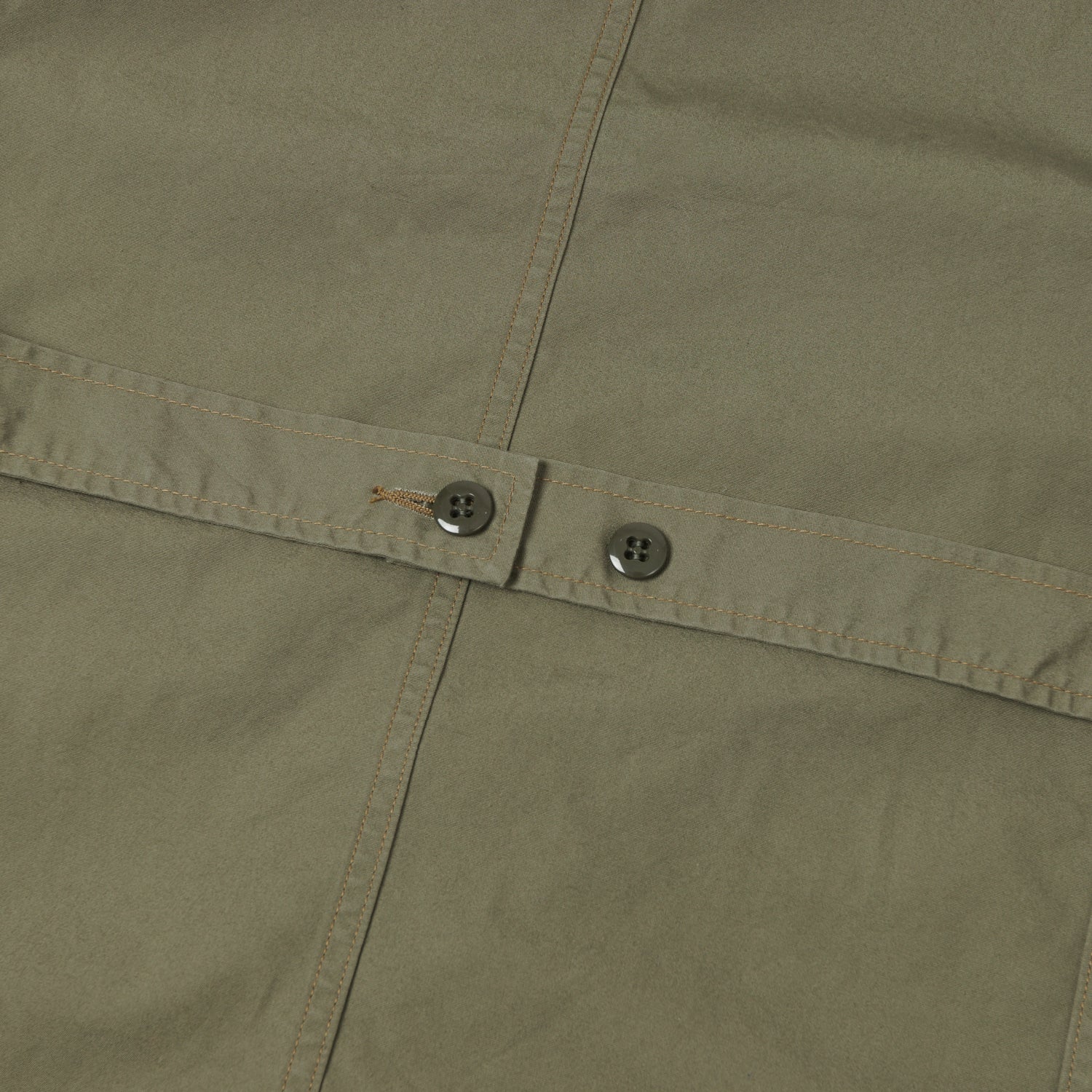FULLCOUNT 2888 Poplin Atelier Coat - Ash Green - Image 5