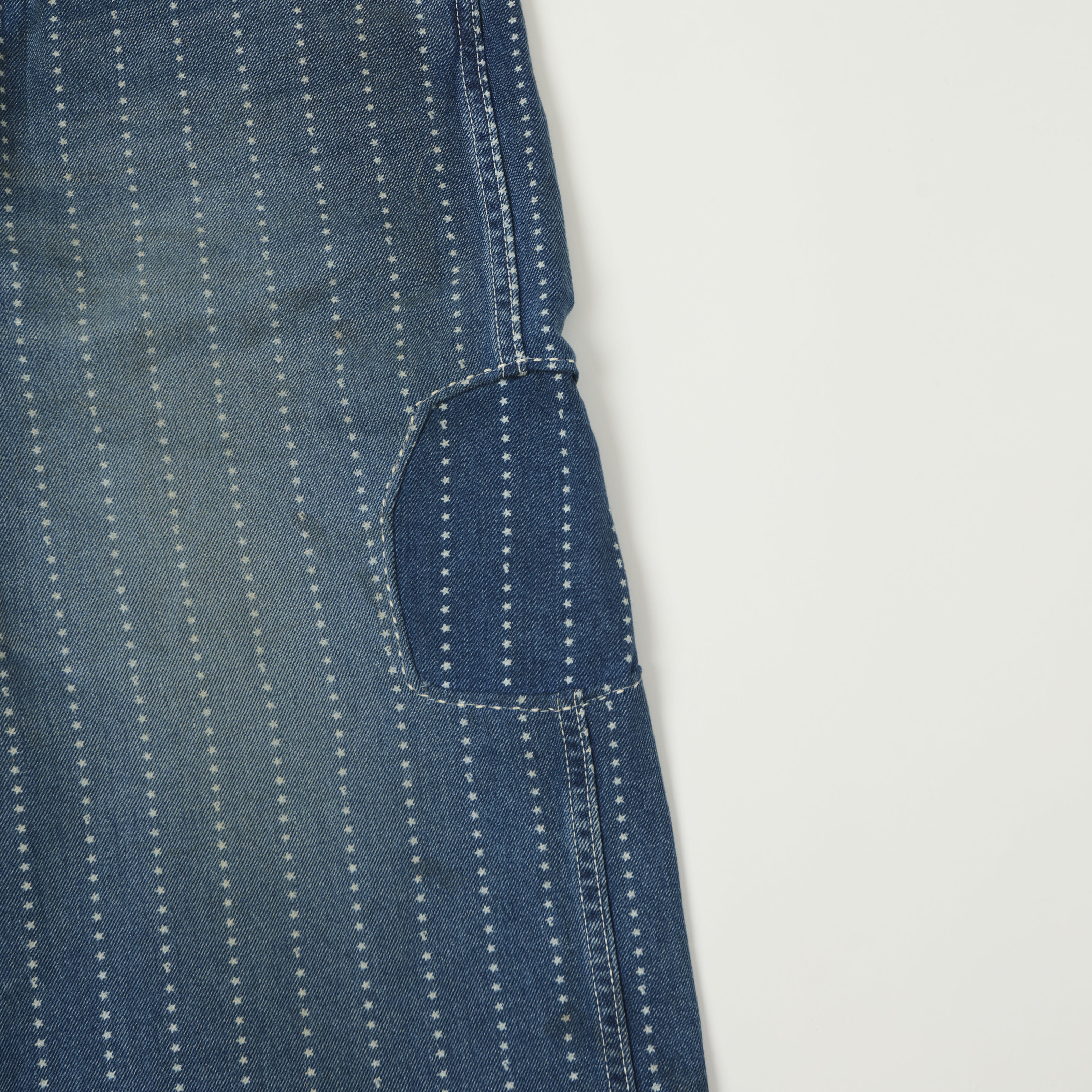FULLCOUNT 1138 Star Wabash Workers Pants - Heavy Wash - Image 6