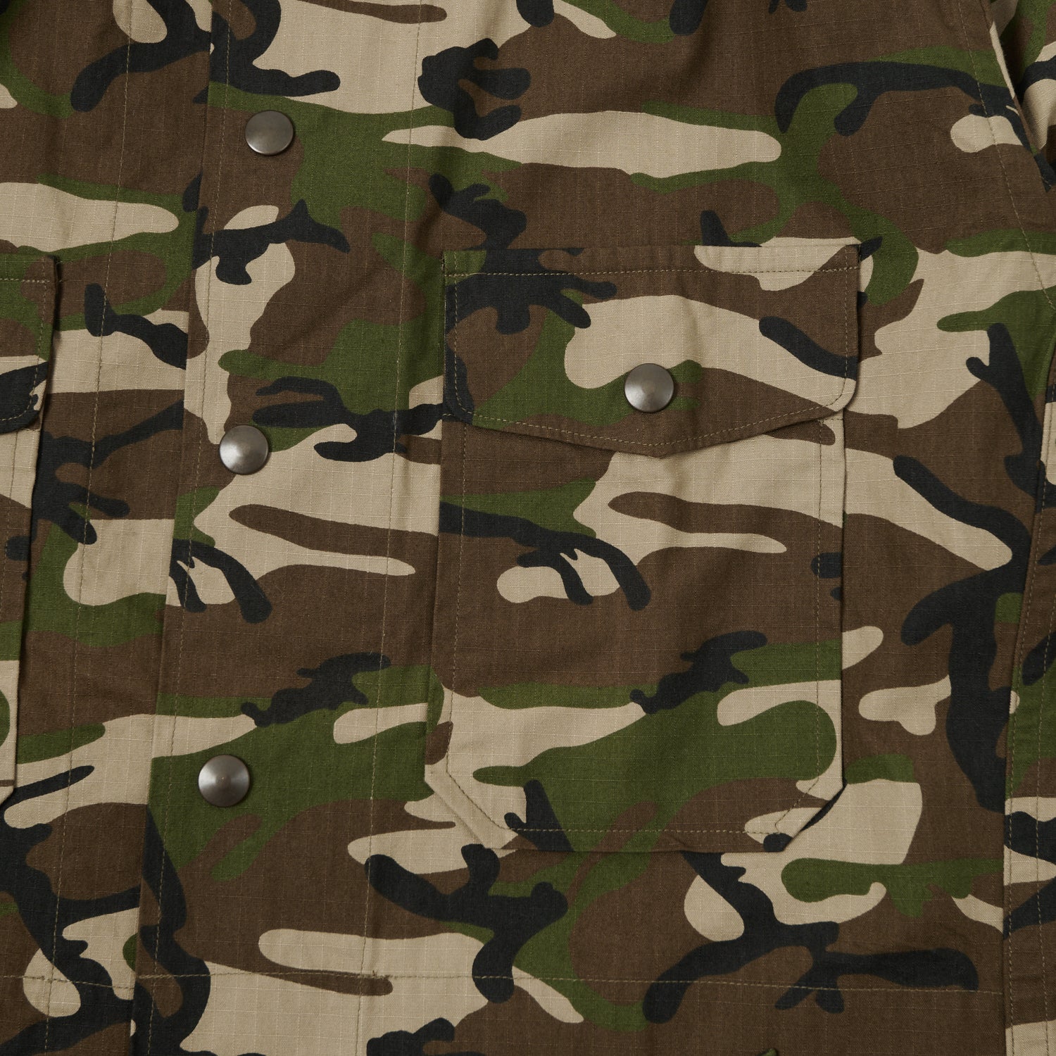 Gorouta 0311 Ripstop Camo Jacket - Camo - Image 4