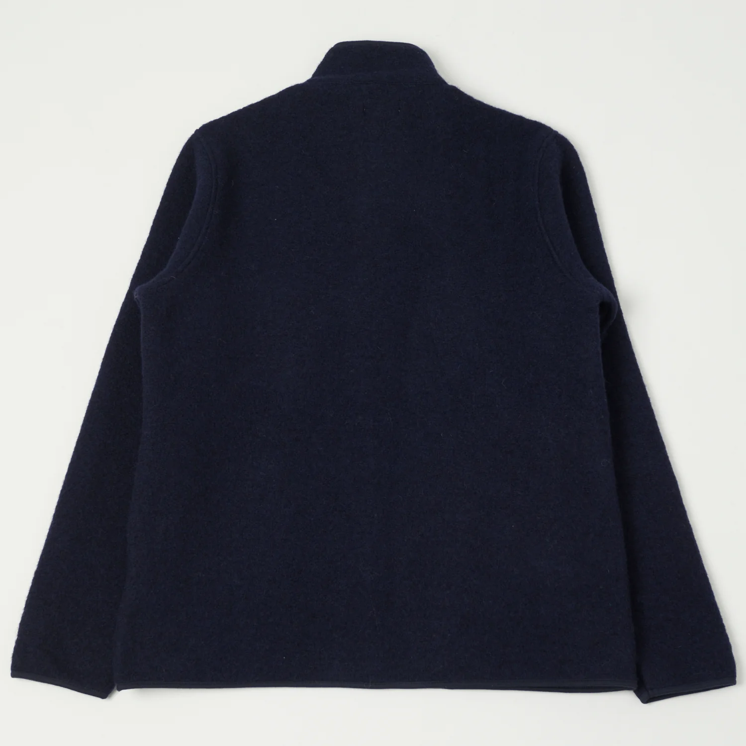 Hartford 'Jason' Knitted Wool Jacket - Navy - Image 5