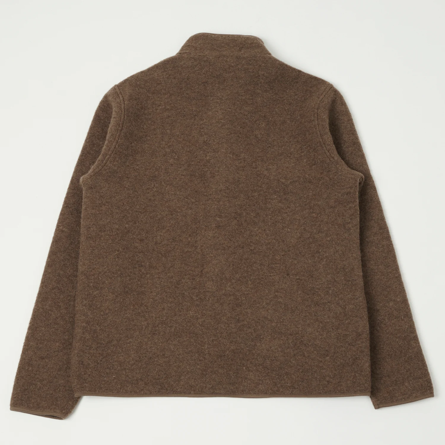 Hartford 'Jason' Knitted Wool Jacket - Nut - Image 5