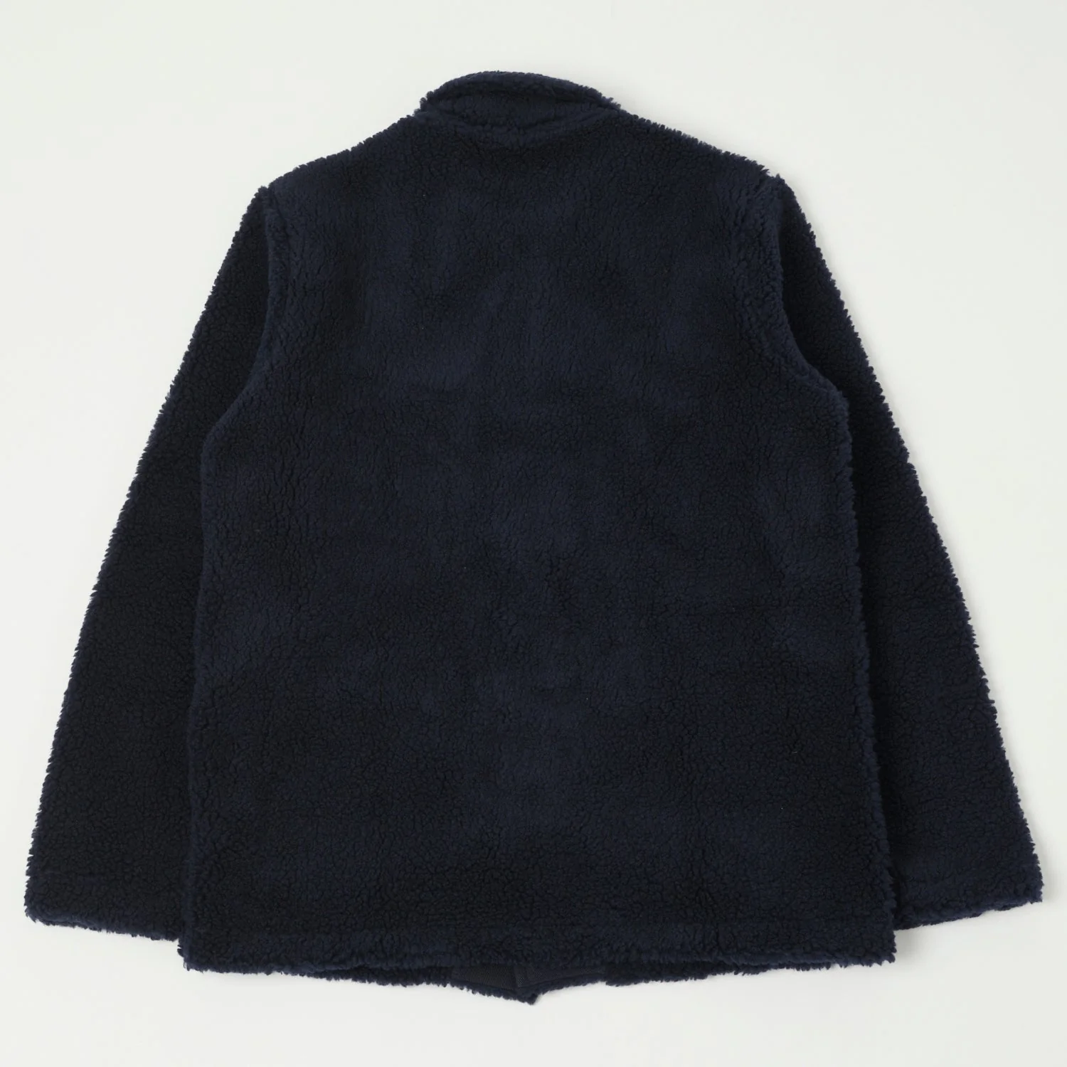 Hartford 'Utility' Fleece Jacket - Navy - Image 5