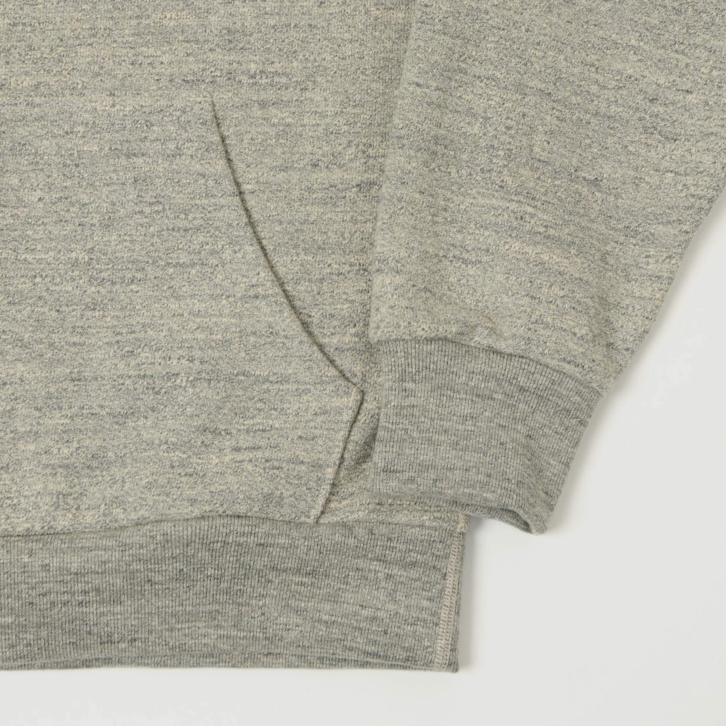 Jackman GG Half Zip Sweatshirt - Heather Grey - Image 3