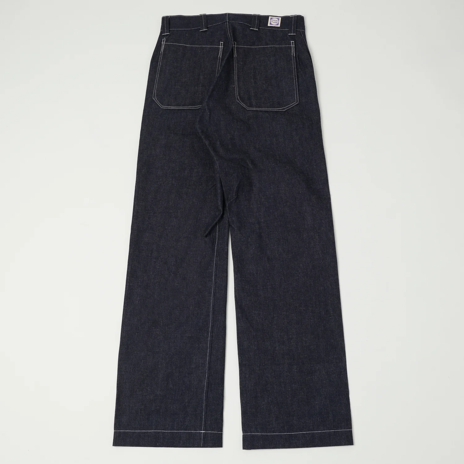 John Gluckow Lot. JG-01 Denim 'Netmakers' Trousers - Raw - Image 8