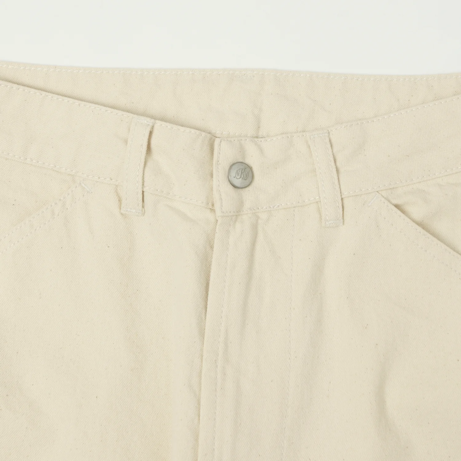 Knickerbocker Pacific Denim Pant - Ecru - Image 4