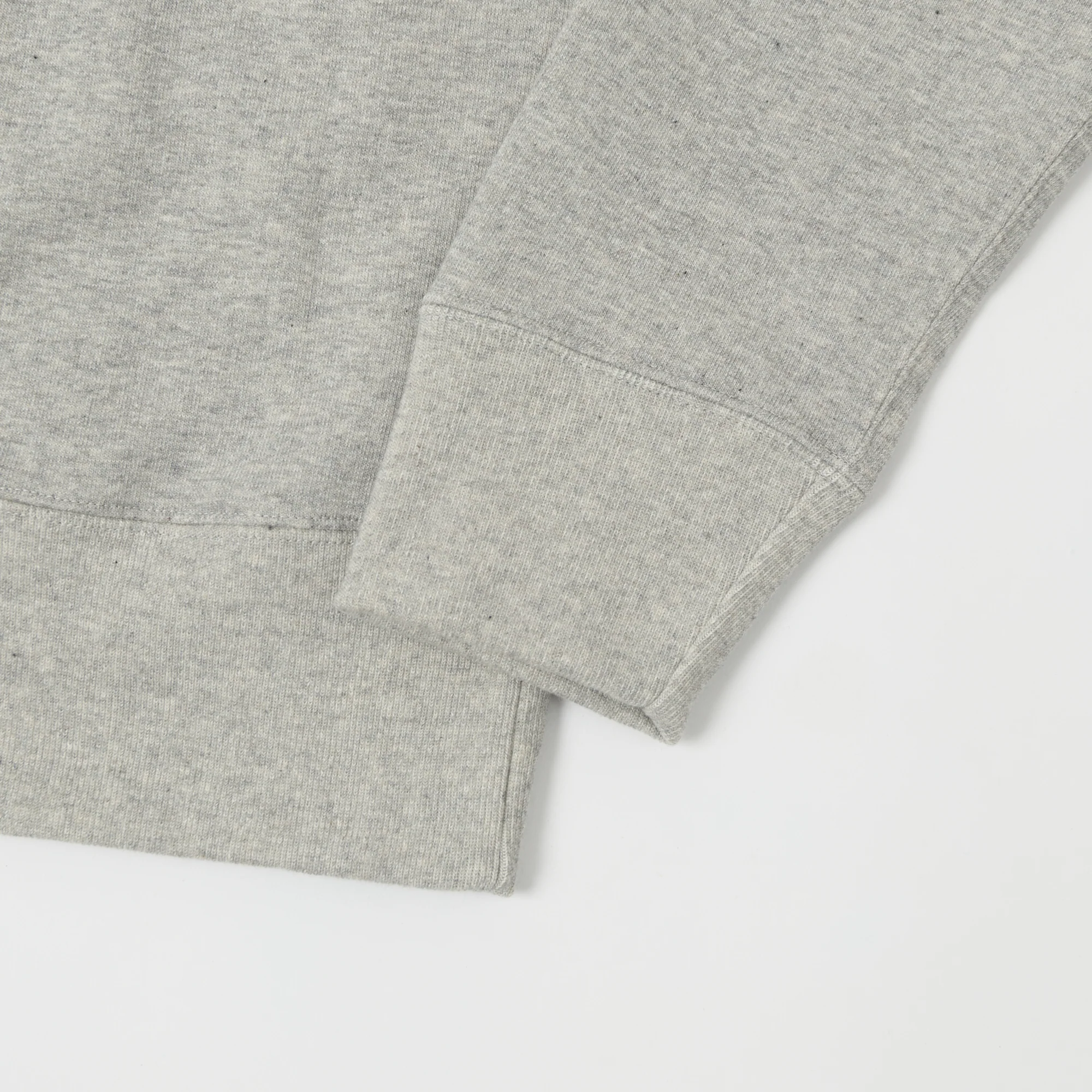 Merz b. Schwanen 344 Eskimo Print Sweatshirt - Grey Melange - Image 4