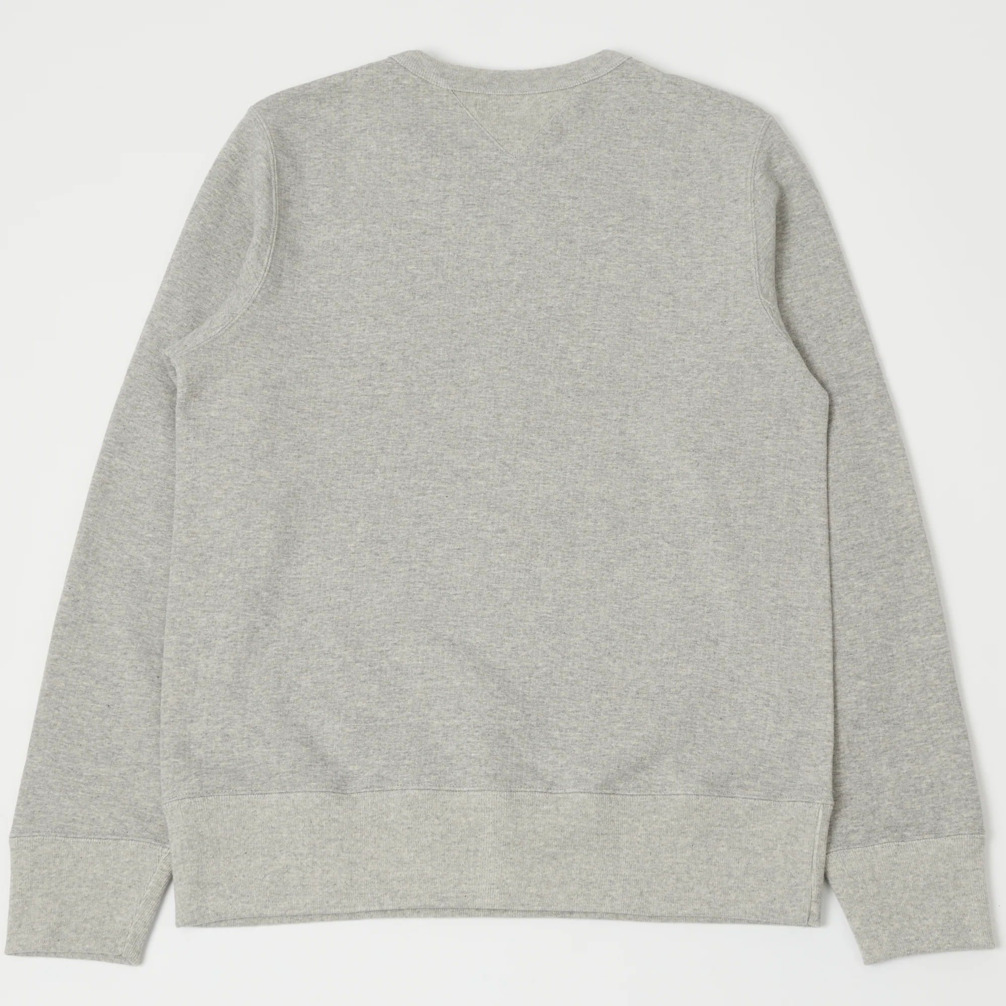 Merz b. Schwanen 344 Eskimo Print Sweatshirt - Grey Melange - Image 5