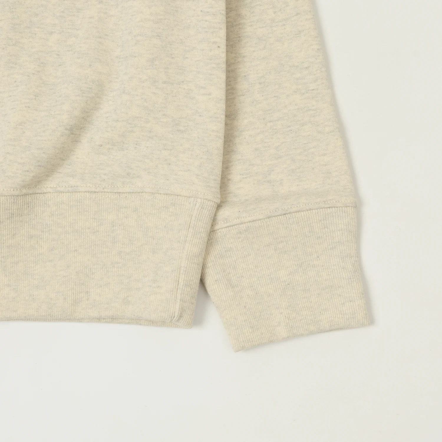 Merz b. Schwanen 346 Classic Sweatshirt - Nature Melange - Image 3