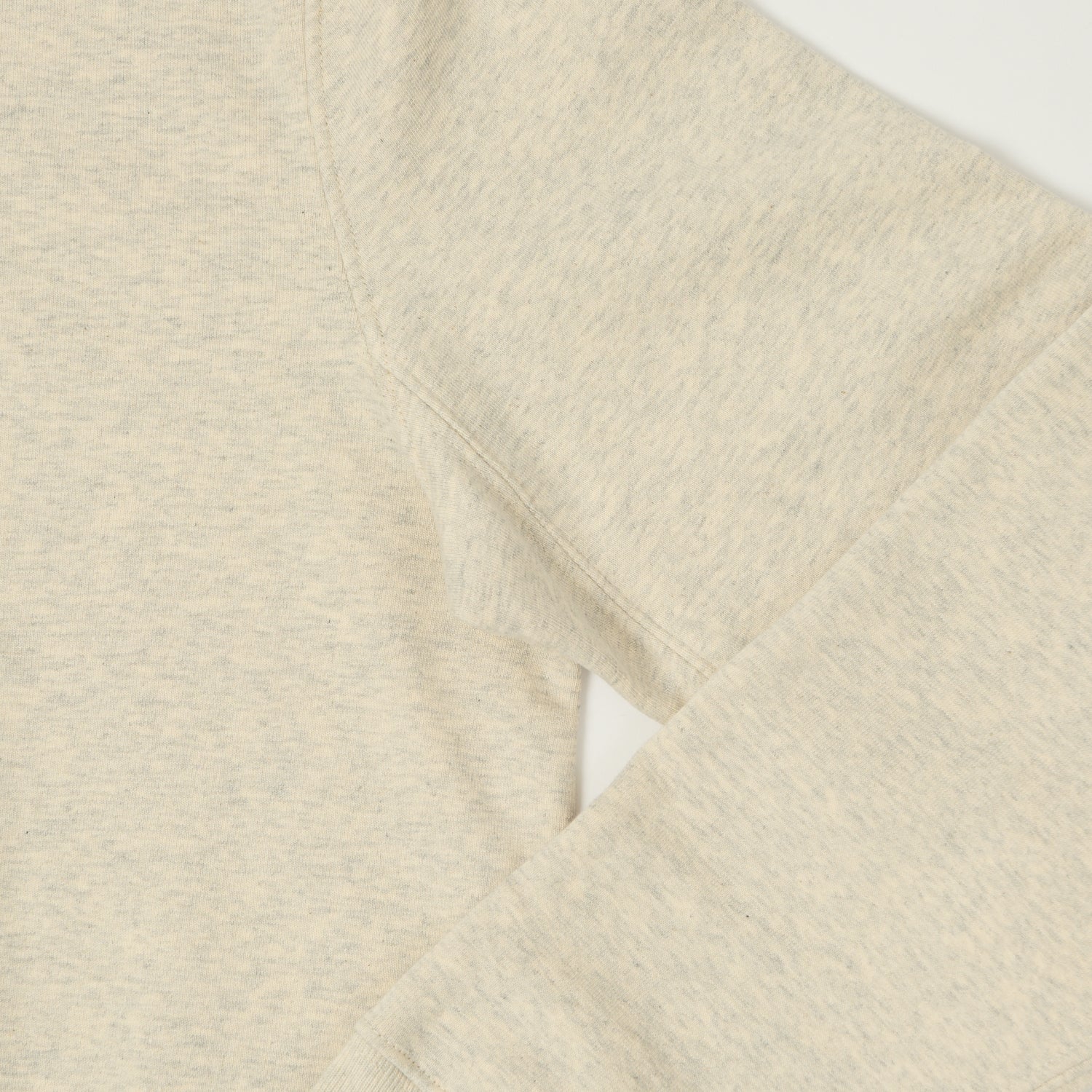 Merz b. Schwanen 346 Classic Sweatshirt - Nature Melange - Image 4