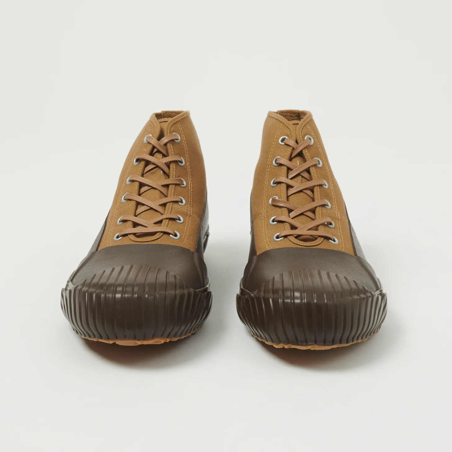 Moonstar 'Alweather' Rubber Covered Hi-Top Sneaker - Brown - Image 4