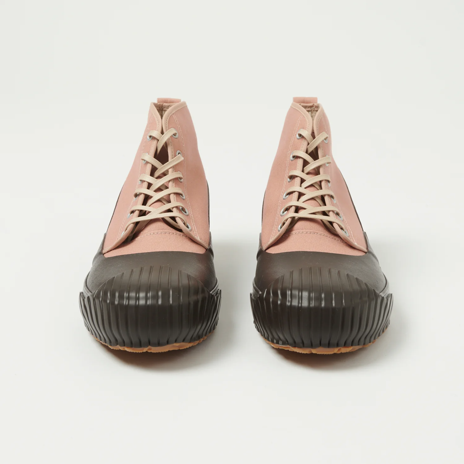 Moonstar 'Alweather' Rubber Covered Hi-Top Sneaker - Coral - Image 3