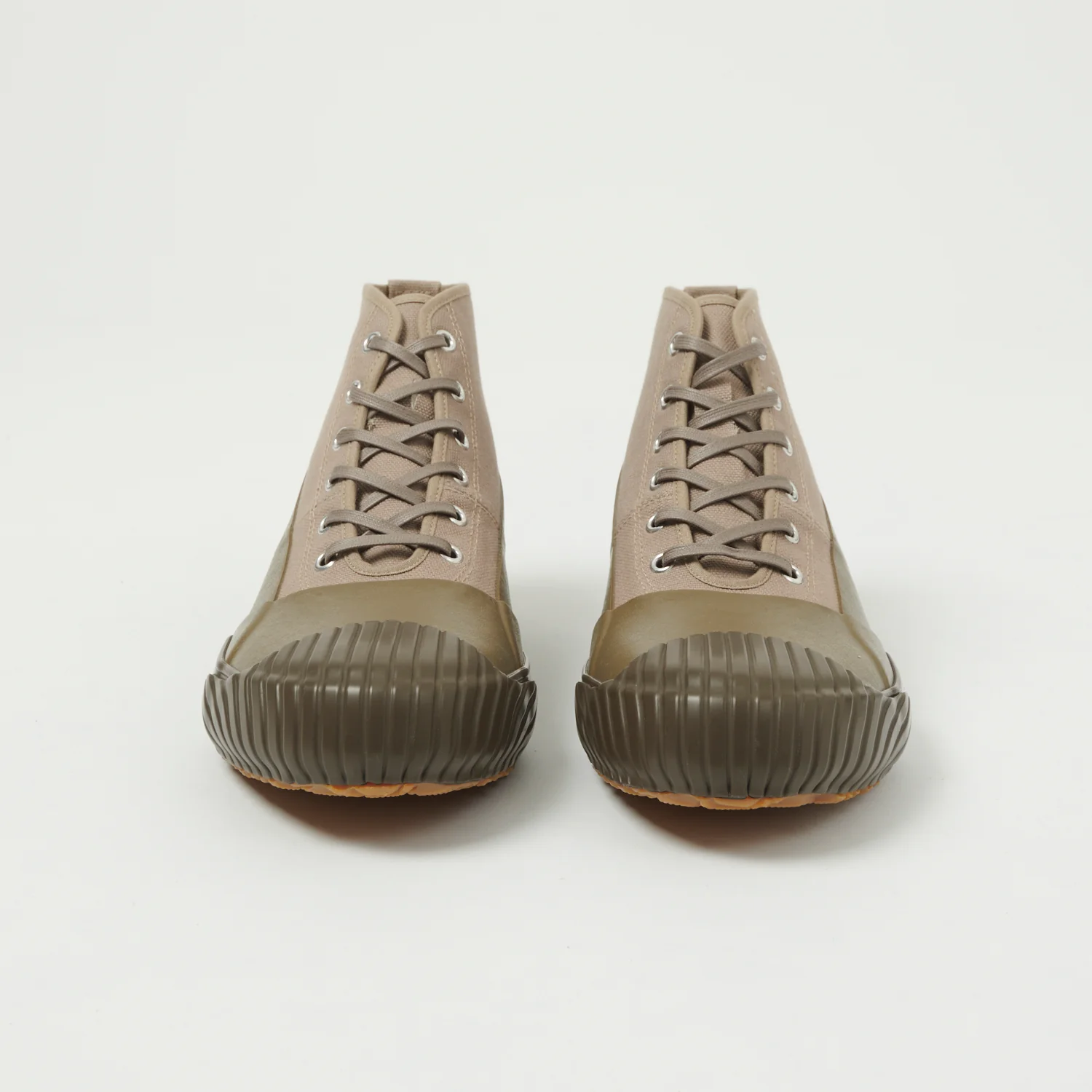 Moonstar 'Alweather' Rubber Covered Hi-Top Sneaker - Grege - Image 3