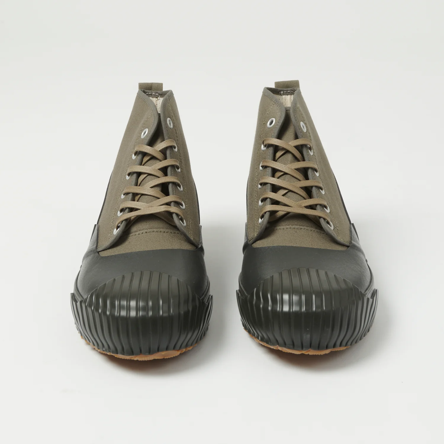 Moonstar 'Alweather' Rubber Covered Hi-Top Sneaker - Olive - Image 3