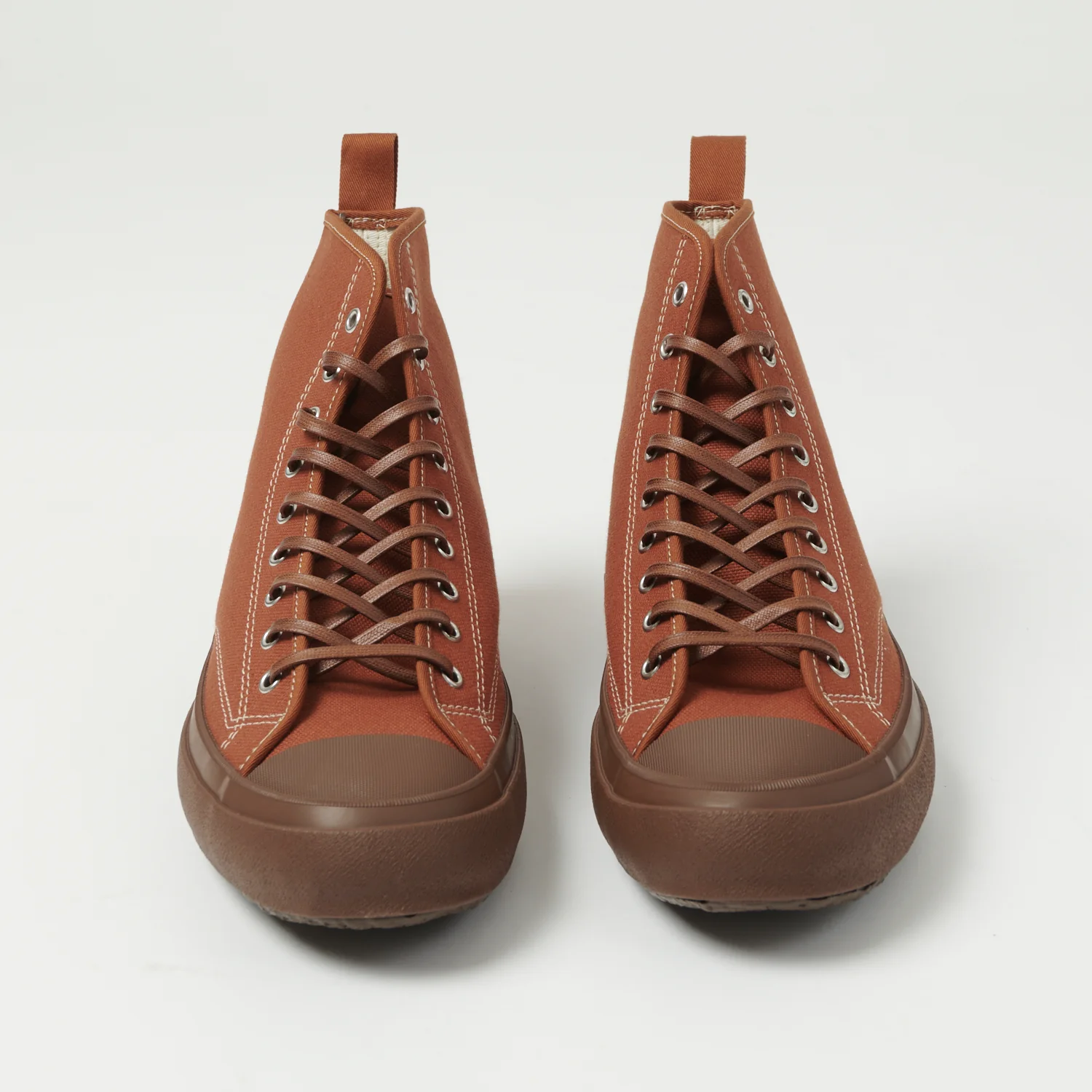 Moonstar 'Hibasket' Rubber Sole Hi-Top Sneaker - Brown - Image 3