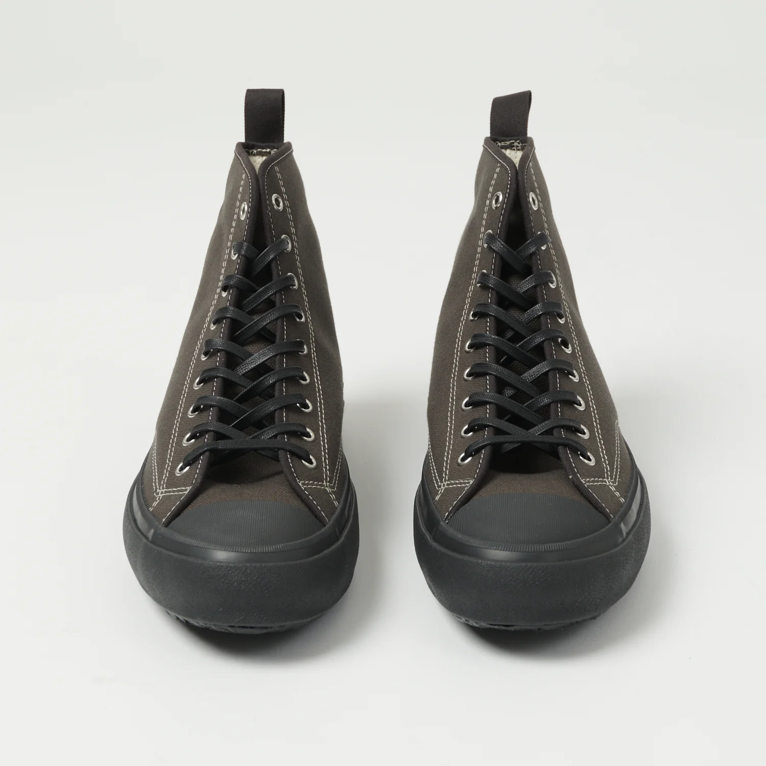Moonstar 'Hibasket' Rubber Sole Hi-Top Sneaker - Charcoal - Image 3