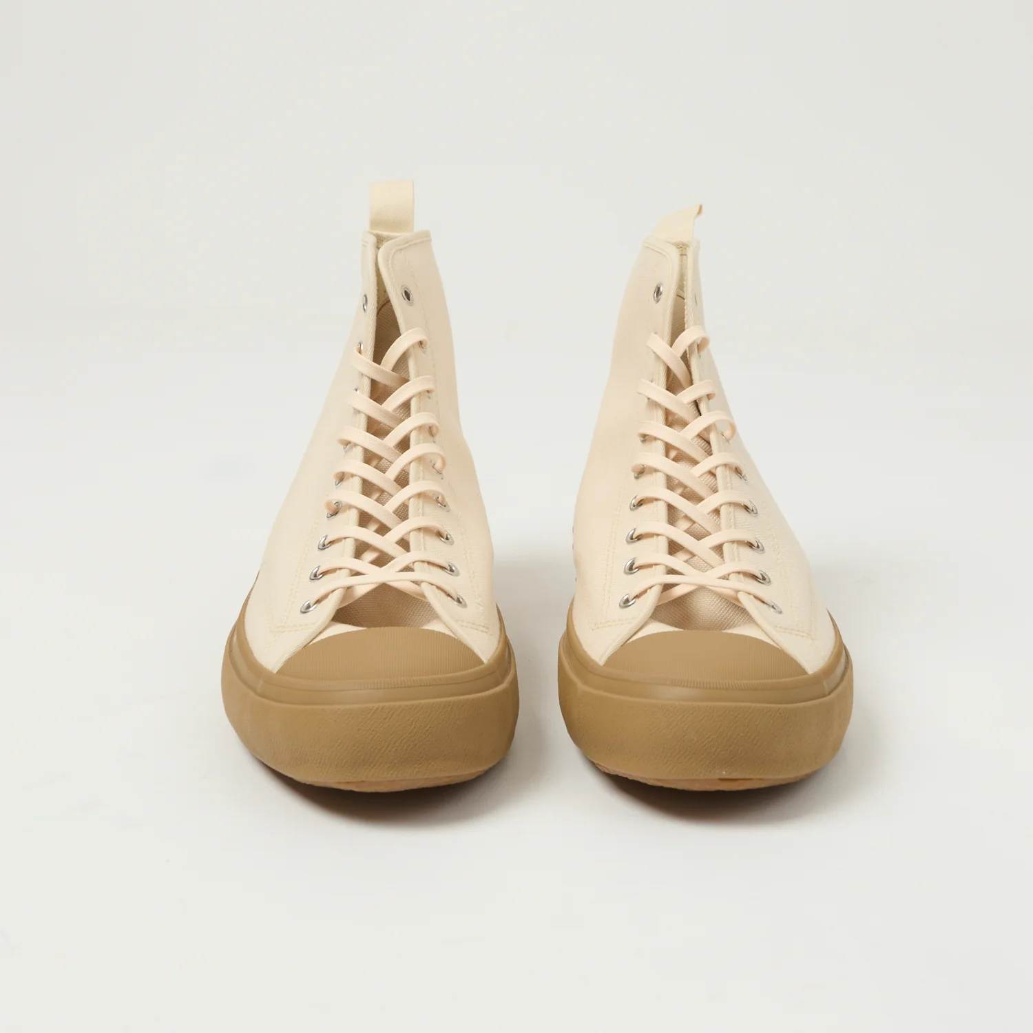 Moonstar 'Hibasket' Rubber Sole Hi-Top Sneaker - Natural - Image 3