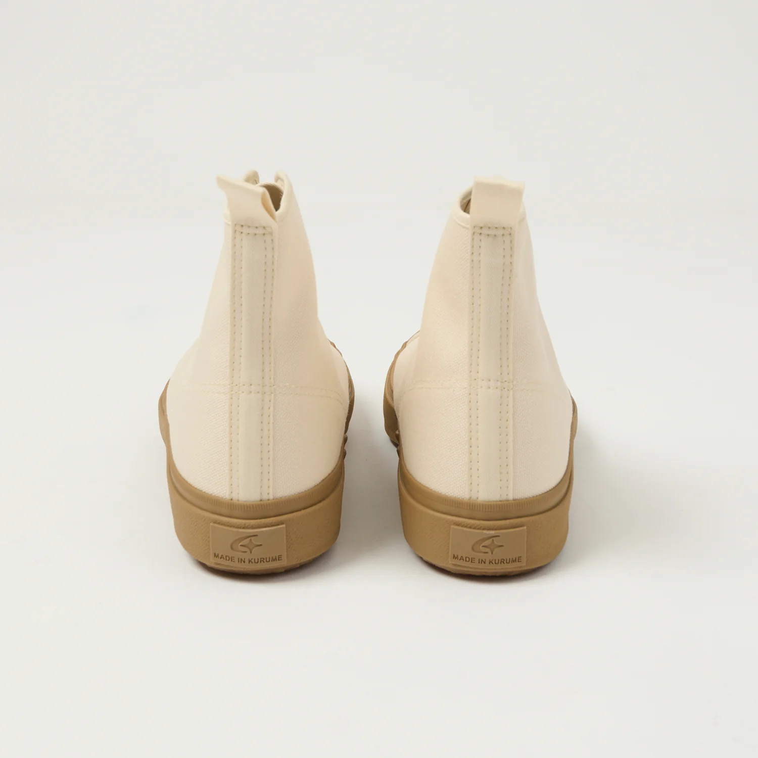 Moonstar 'Hibasket' Rubber Sole Hi-Top Sneaker - Natural - Image 4