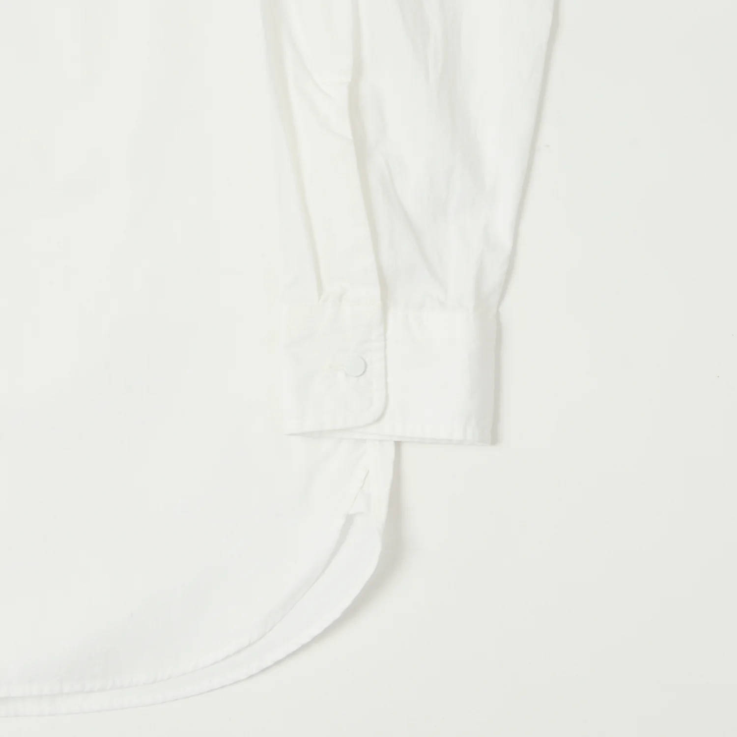Nanamica Button Up Wind Shirt - Off White - Image 3