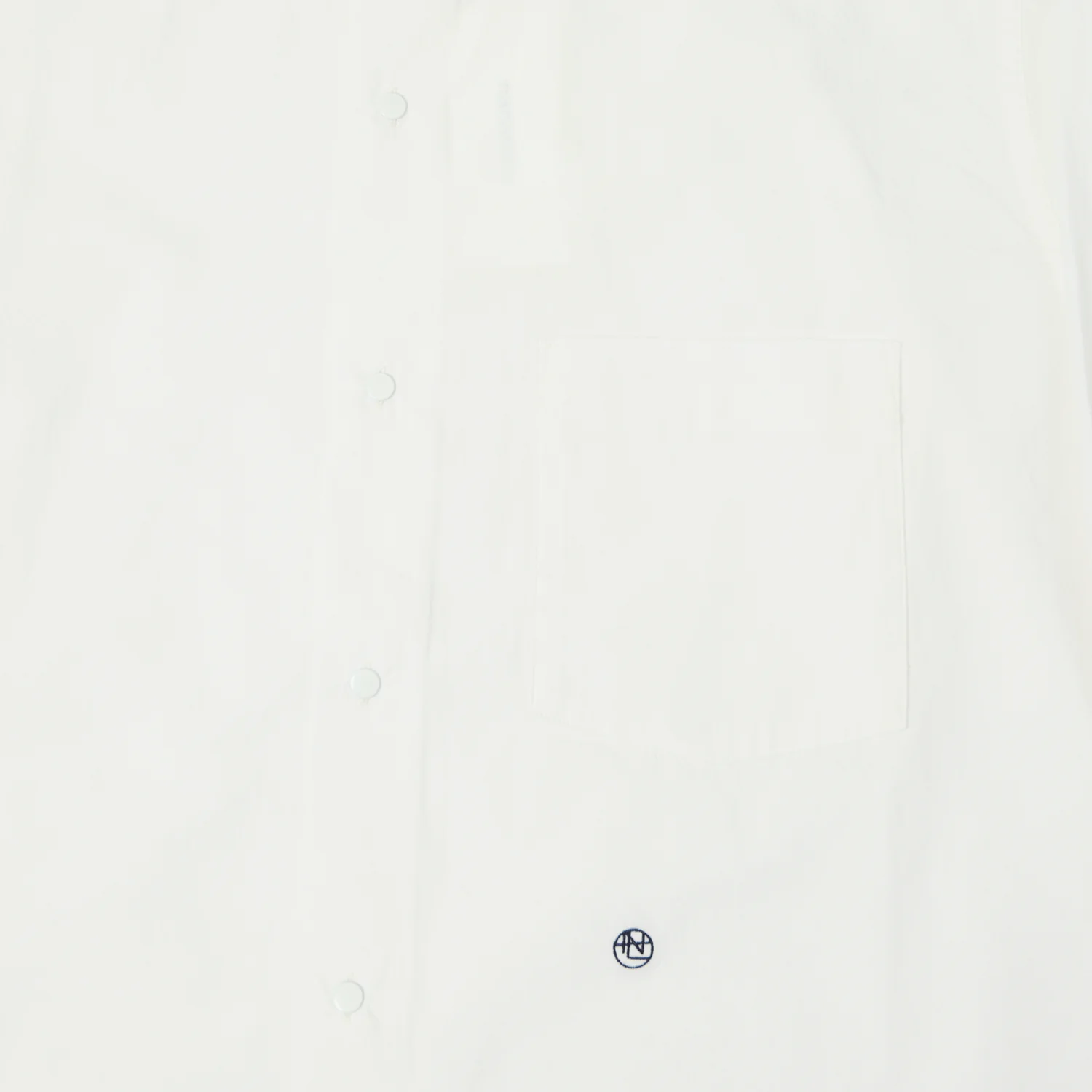 Nanamica Button Up Wind Shirt - Off White - Image 5