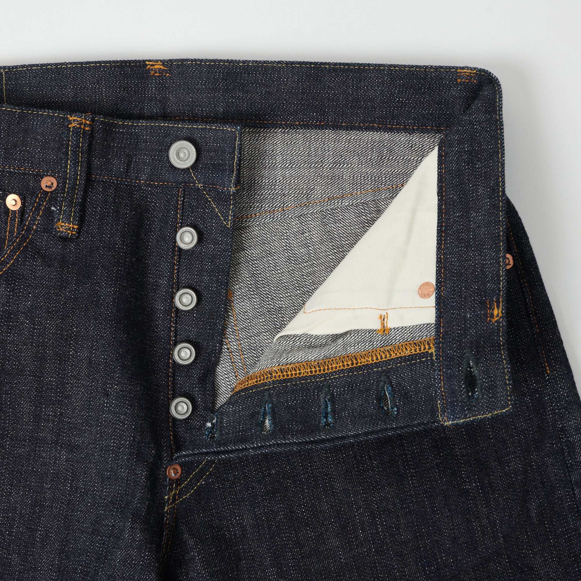 ONI Denim 511HM - Hand Made 14oz Slim Straight Jean - Image 3