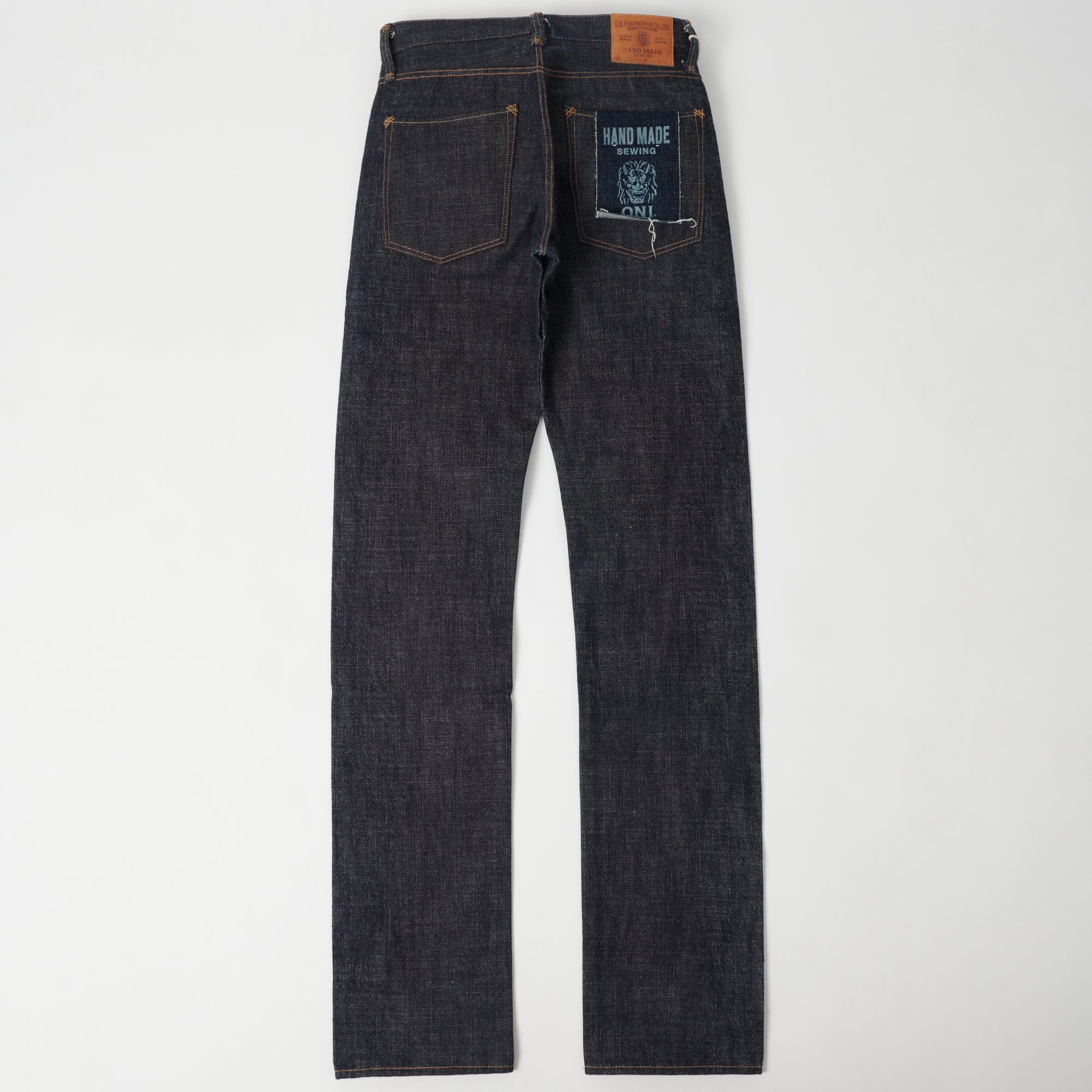 ONI Denim 511HM - Hand Made 14oz Slim Straight Jean - Image 4