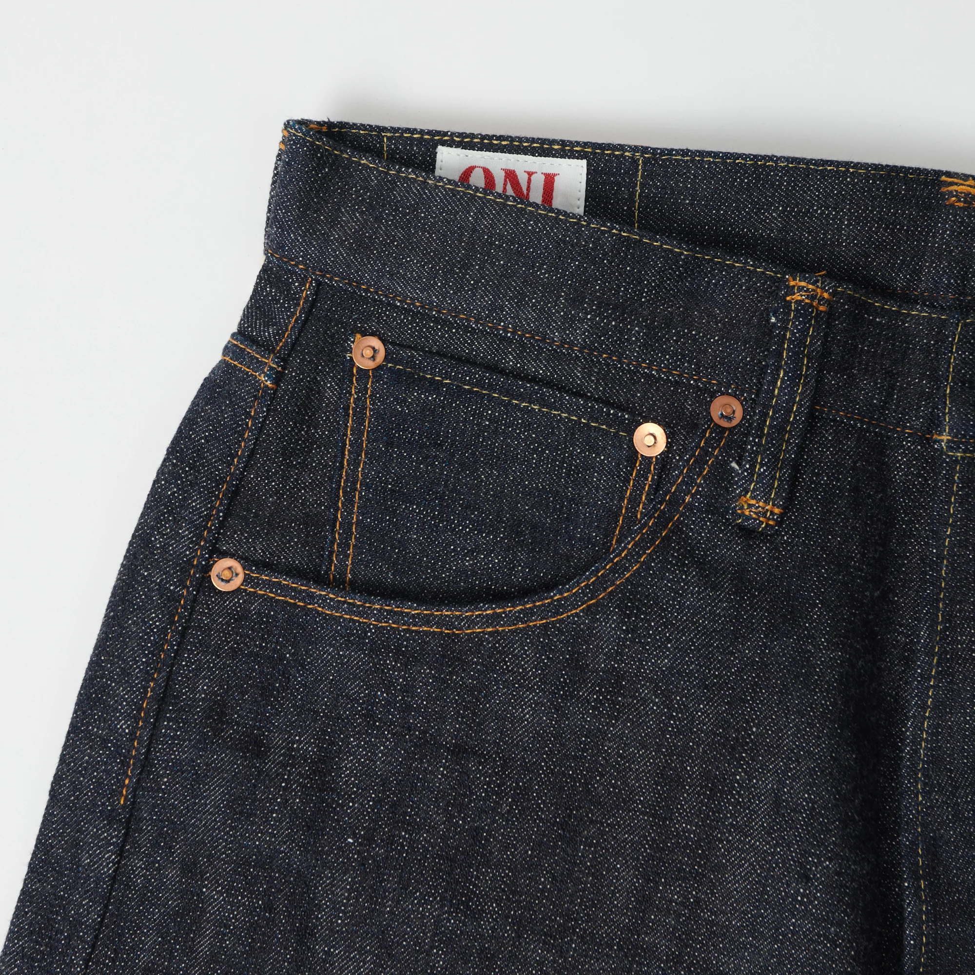 ONI Denim 511HM - Hand Made 14oz Slim Straight Jean - Image 6