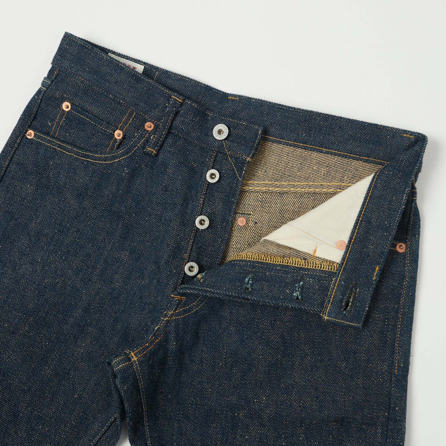 ONI Denim 527ZR Secret Denim 20oz Slim Straight Jean - Raw - Image 5