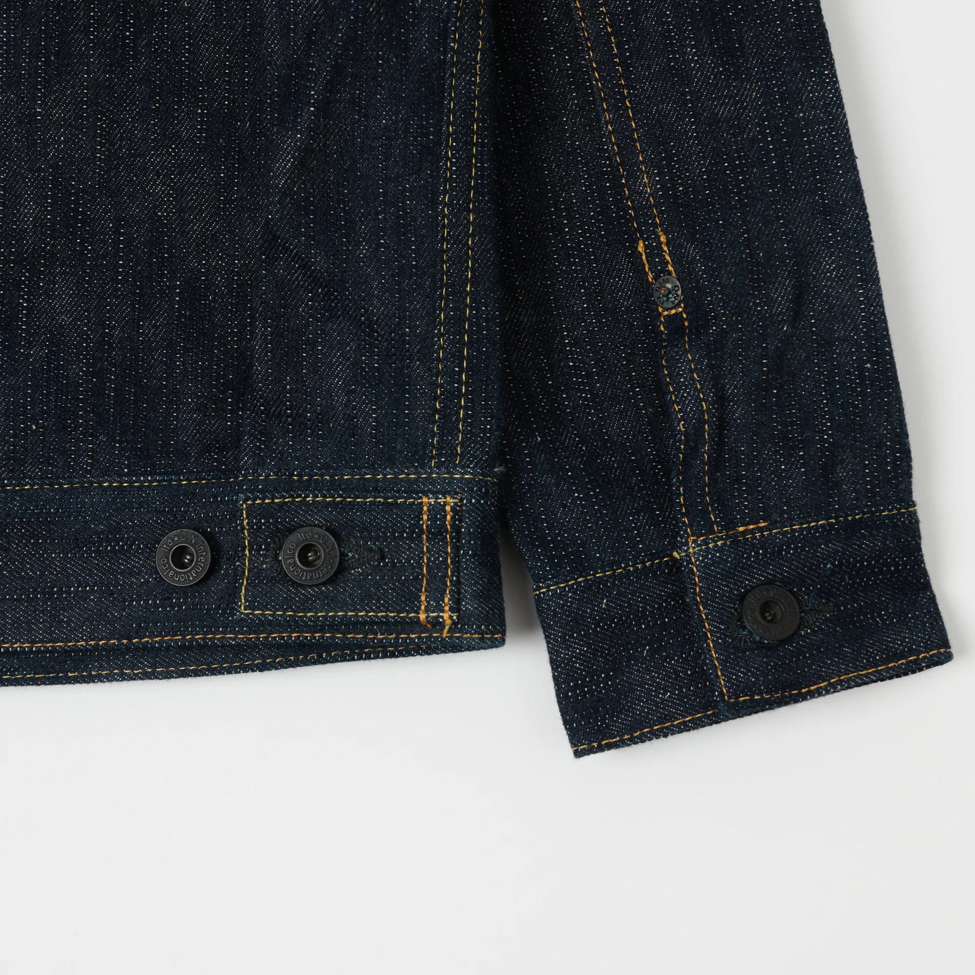 ONI Denim 02516P-GCKHN Green Cast Kihannen Type II Denim Jacket - Image 4